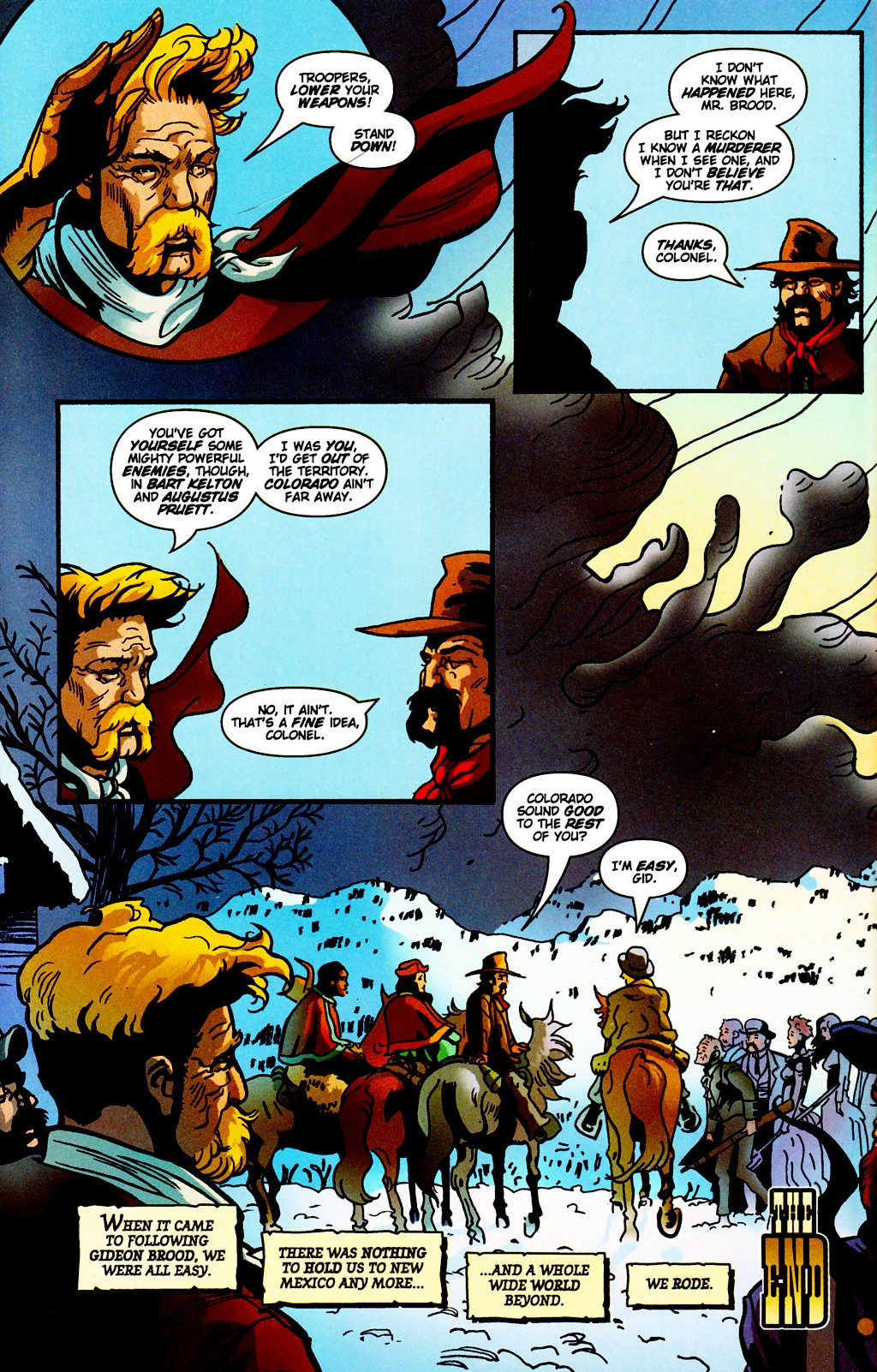 Read online Desperadoes: Epidemic! comic -  Issue # Full - 47