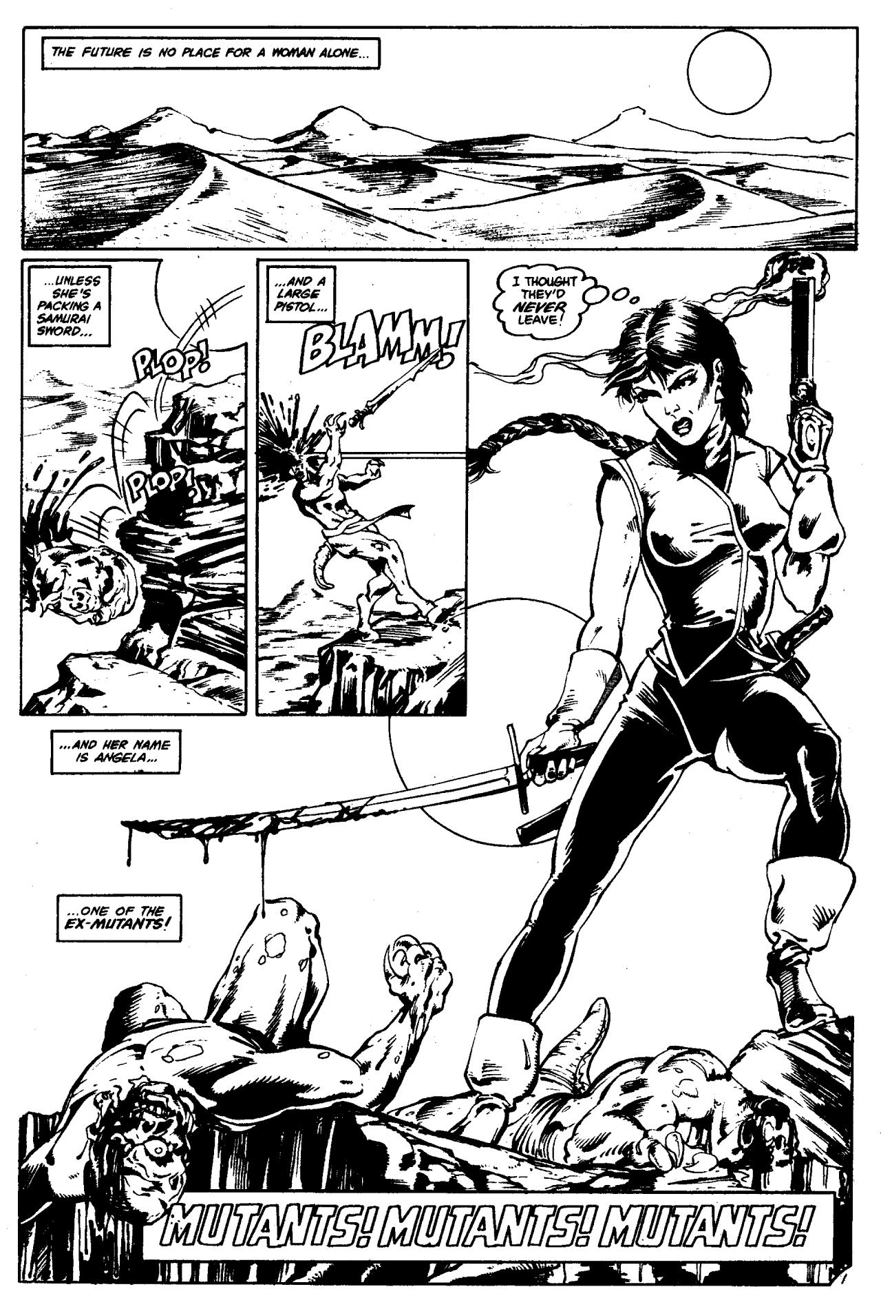 Read online Solo Ex-Mutants comic -  Issue #3 - 3