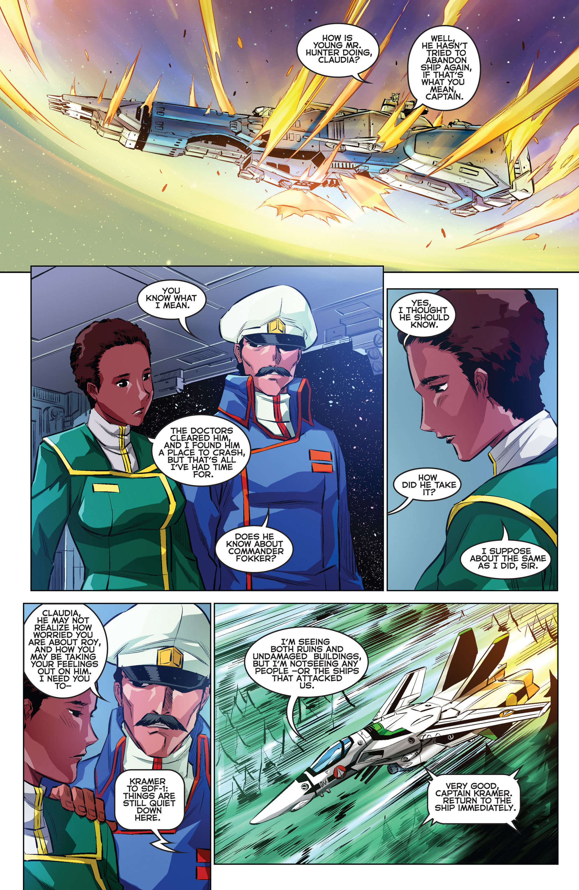 Read online Robotech/Voltron comic -  Issue #4 - 14