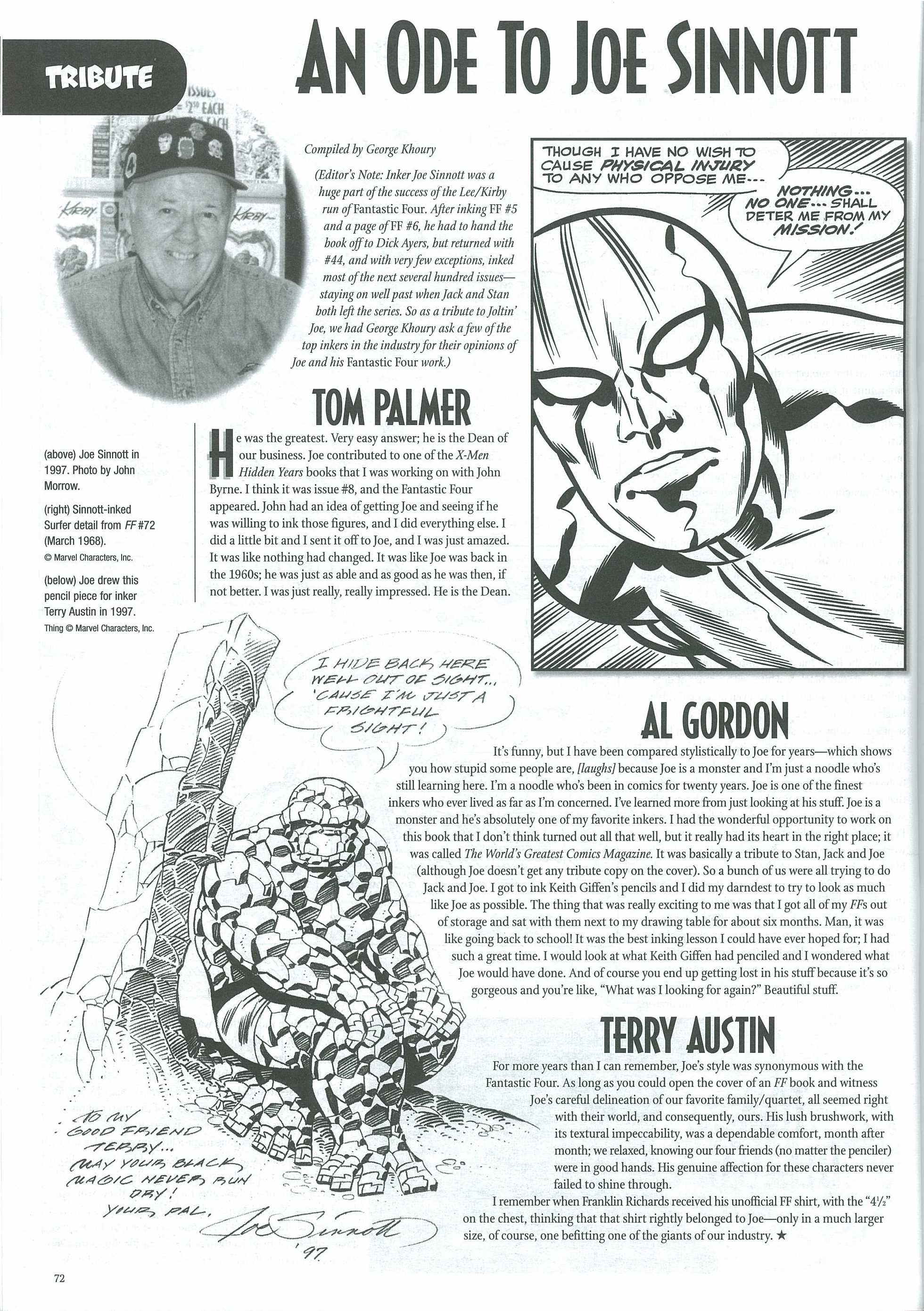 Read online The Jack Kirby Collector comic -  Issue #33 - 74