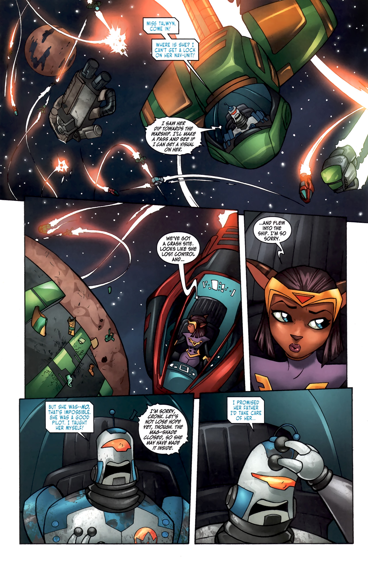 Read online Ratchet & Clank comic -  Issue #4 - 21