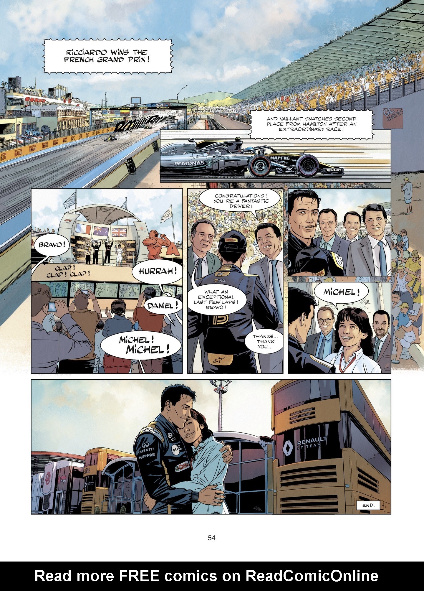 Read online Michel Vaillant comic -  Issue #8 - 54