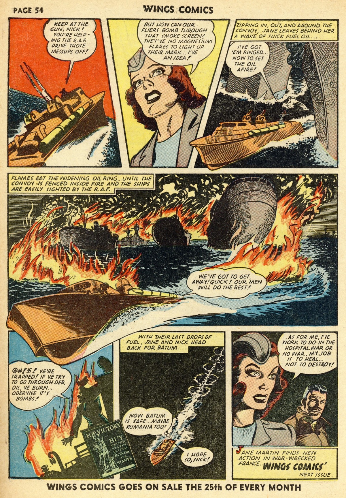 Read online Wings Comics comic -  Issue #23 - 56