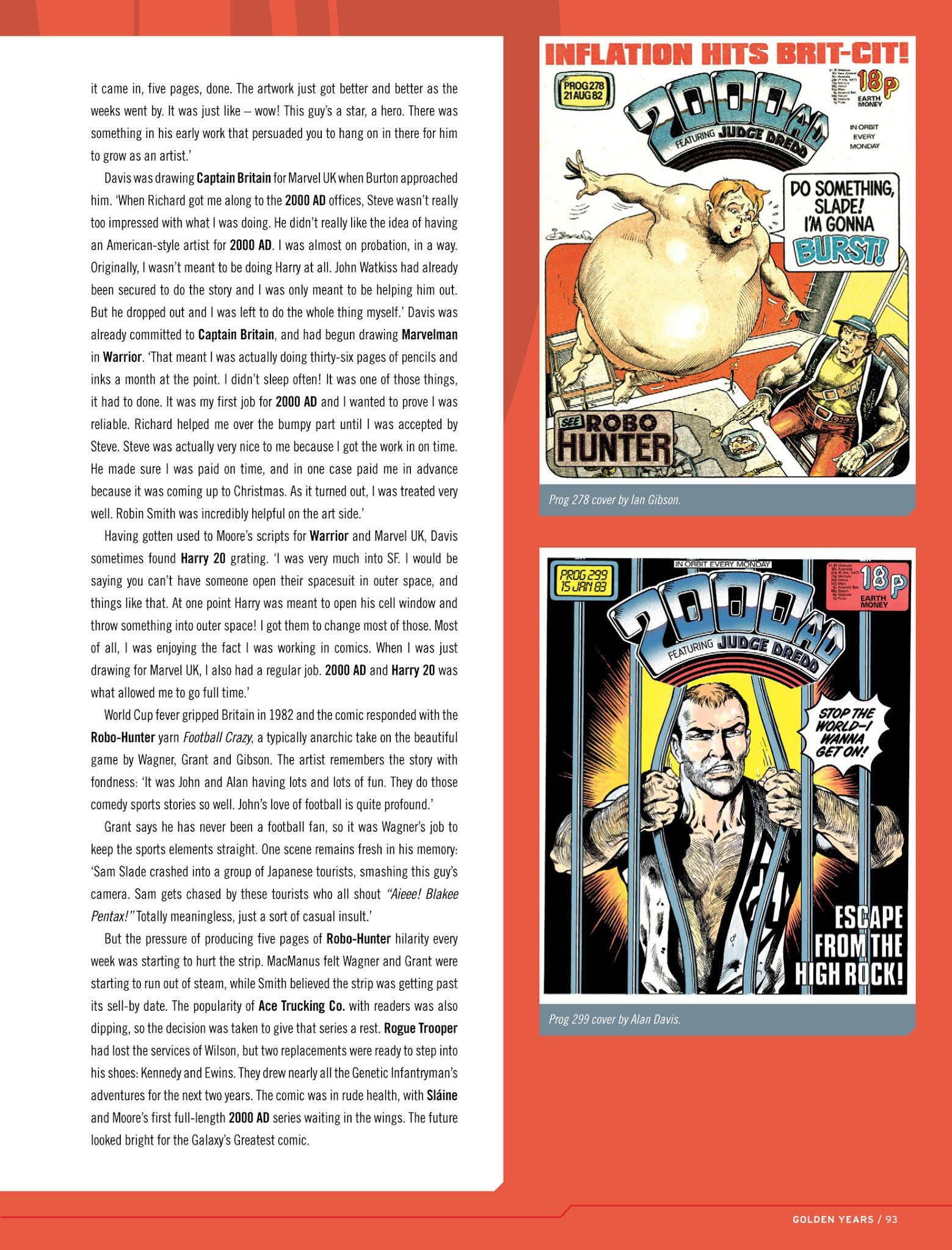 Read online Thrill-Power Overload: Forty Years of 2000 AD: Revised, Updated and Expanded! comic -  Issue # TPB (Part 1) - 94