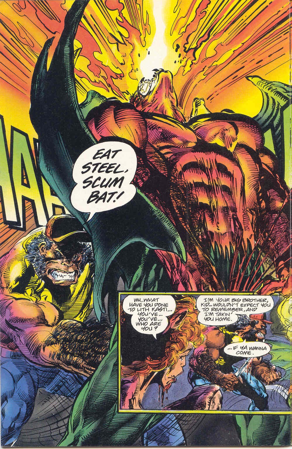 Read online Valeria, The She-Bat (1995) comic -  Issue #1 - 30