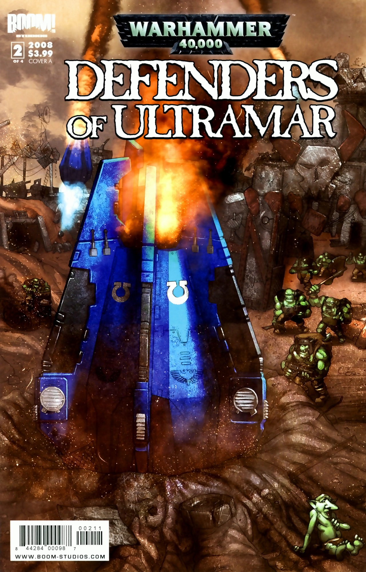 Read online Warhammer 40,000: Defenders of Ultramar comic -  Issue #2 - 1