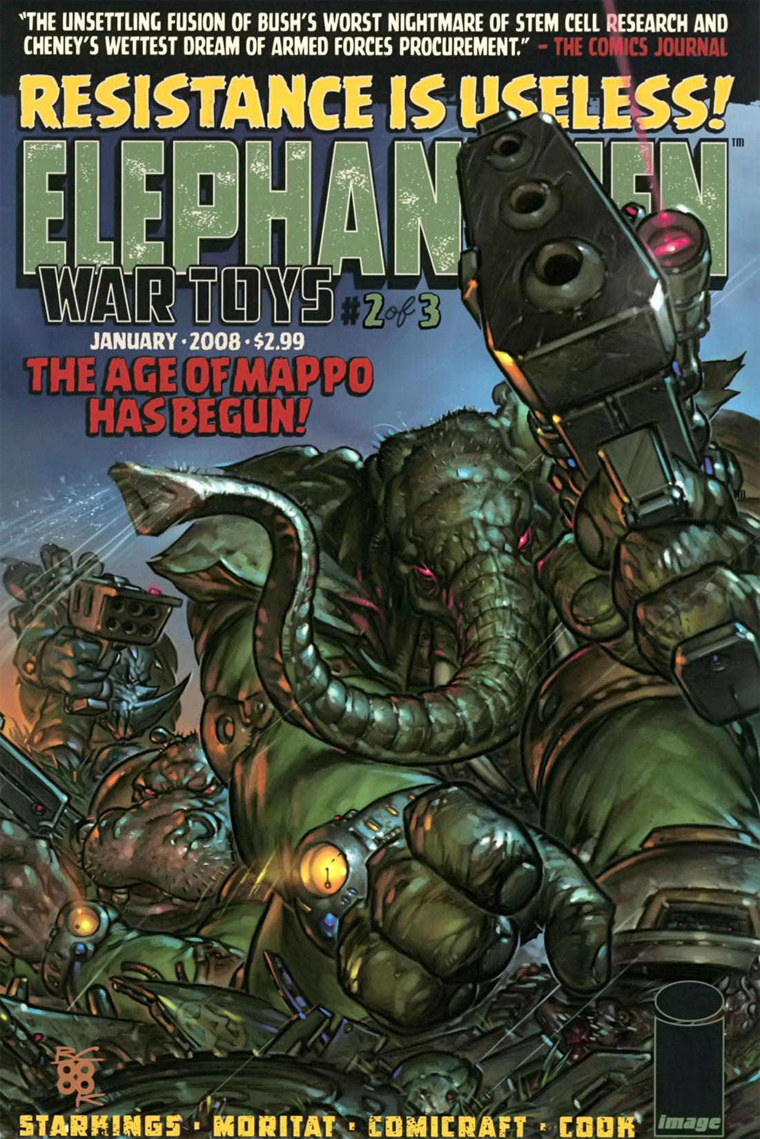 Read online Elephantmen: War Toys comic -  Issue #2 - 1