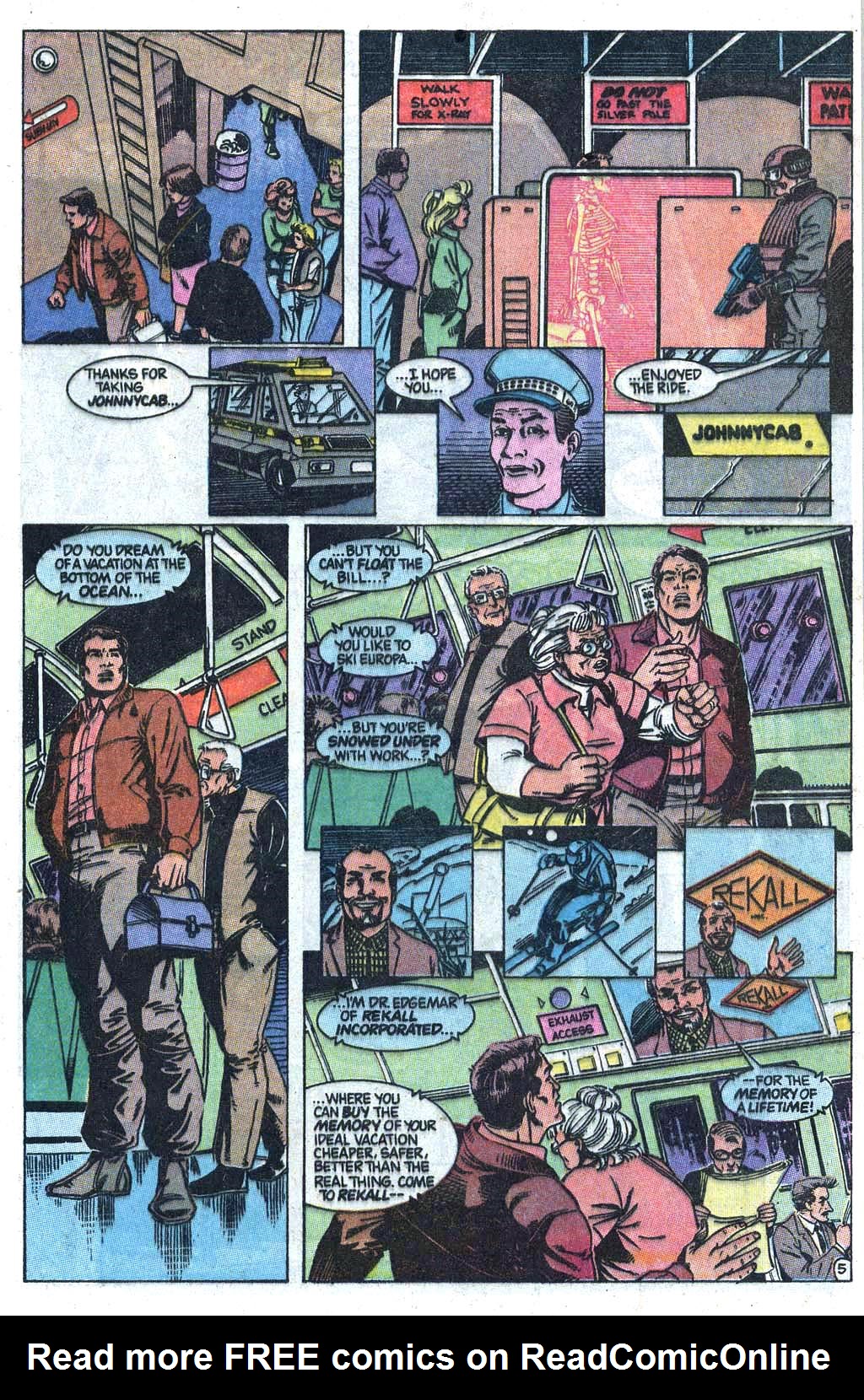 Read online Total Recall (1990) comic -  Issue # Full - 6