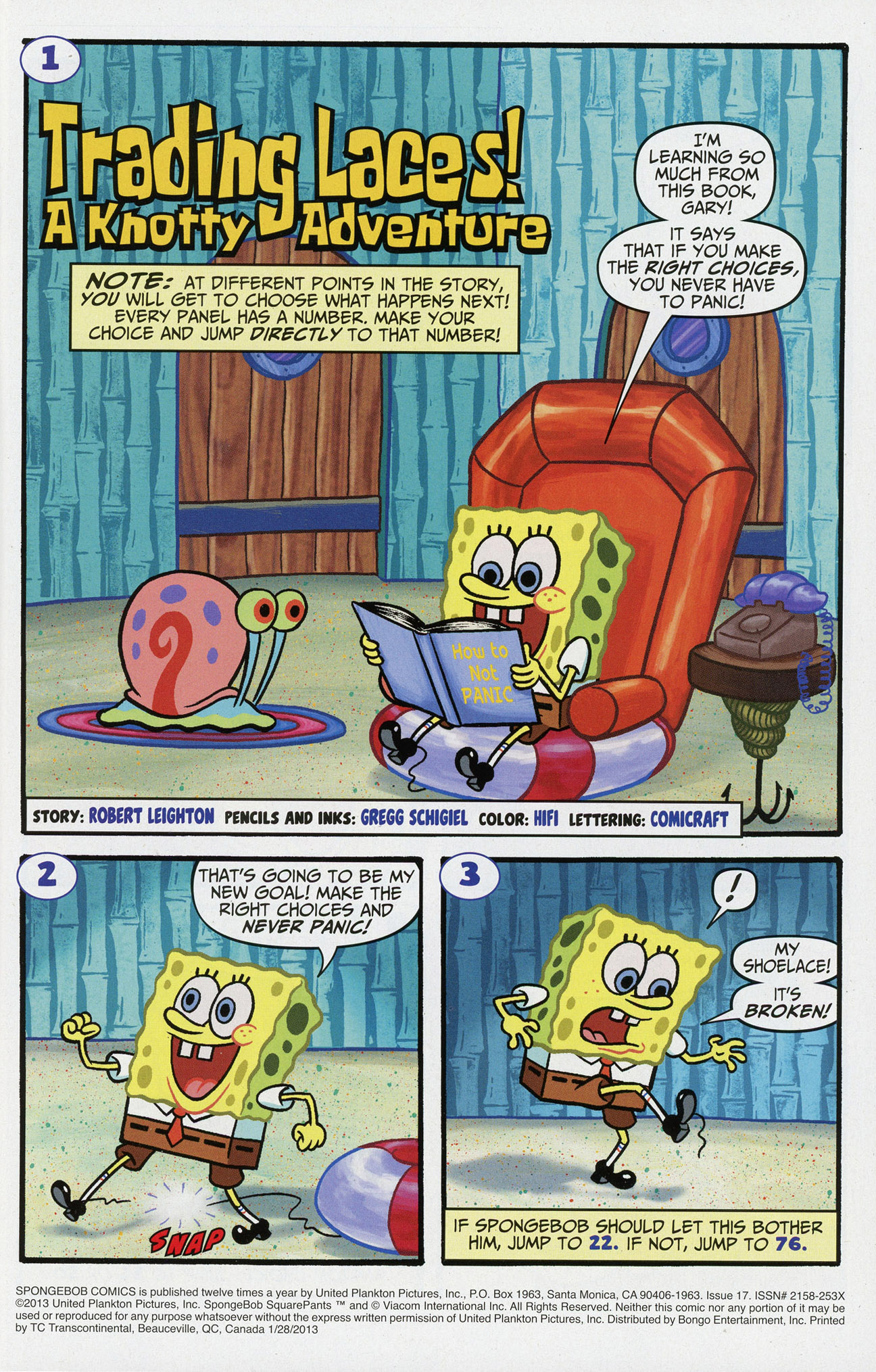 Read online SpongeBob Comics comic -  Issue #17 - 3