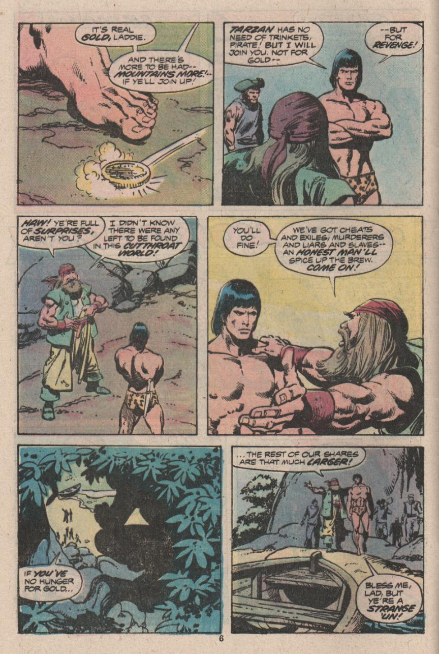 Read online Tarzan (1977) comic -  Issue #18 - 6