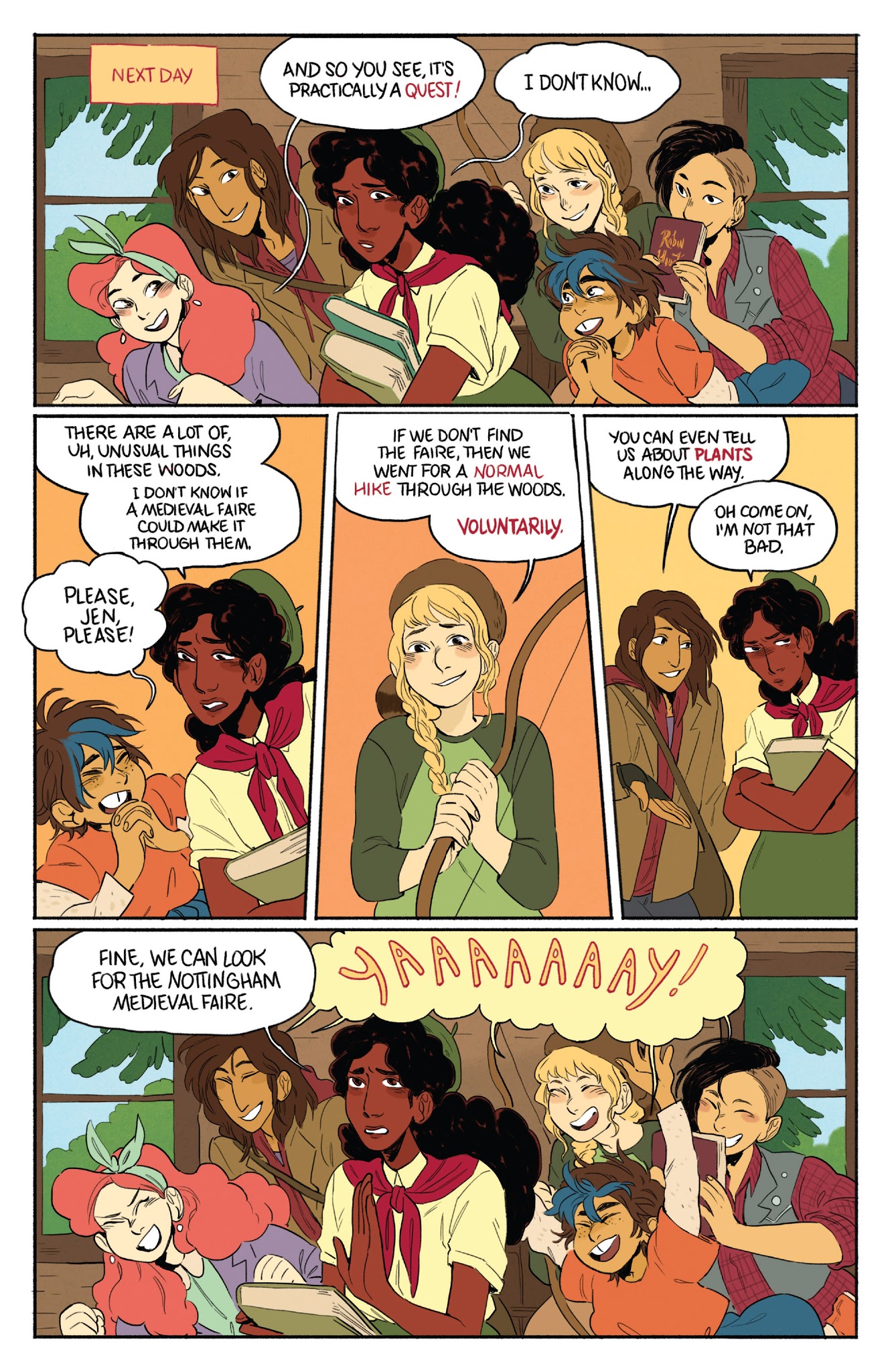Read online Lumberjanes: Faire and Square 2017 Special comic -  Issue # Full - 6