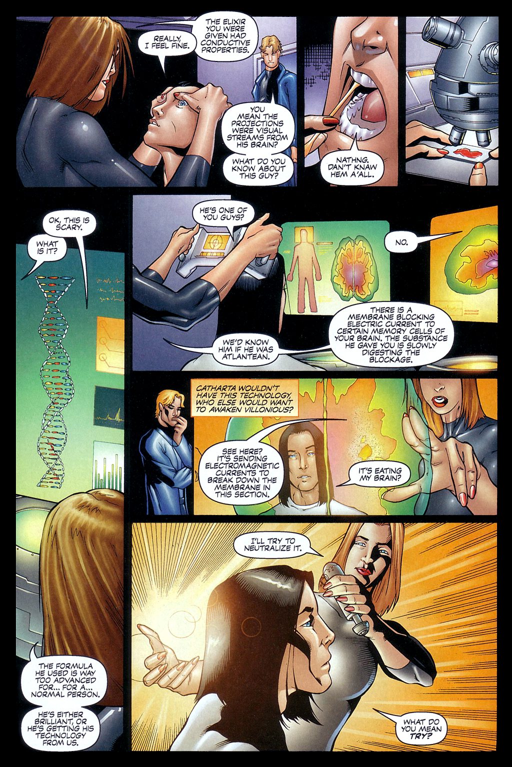 Read online Black Tide (2002) comic -  Issue #2 - 10