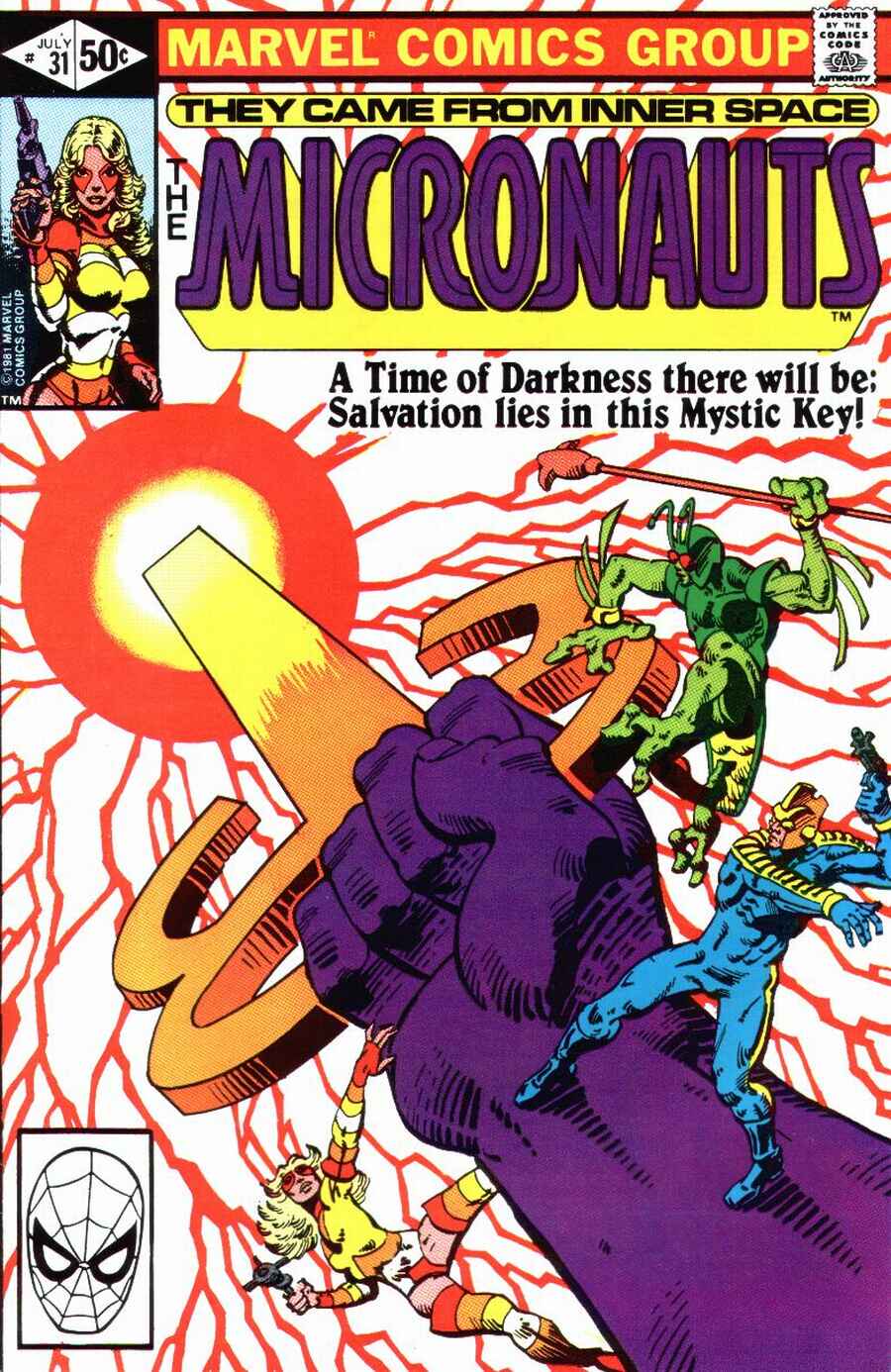 Read online Micronauts (1979) comic -  Issue #31 - 1