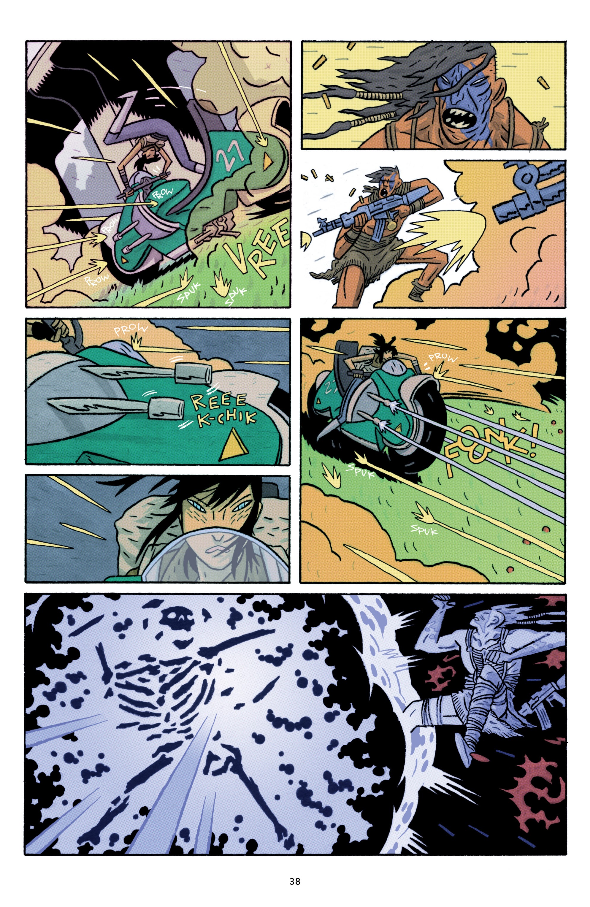 Read online ApocalyptiGirl: An Aria for the End Times (2020) comic -  Issue # TPB - 40