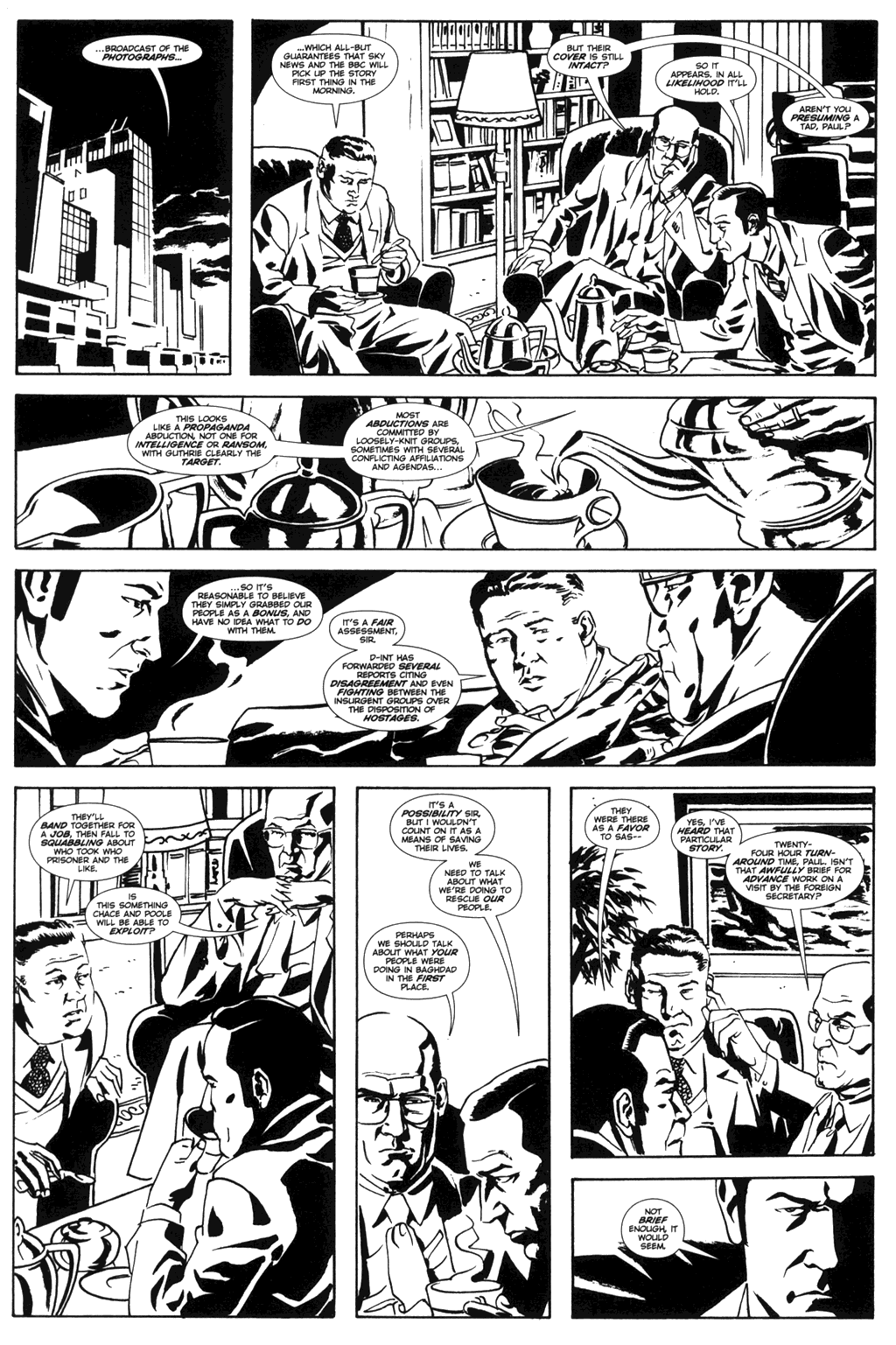 Read online Queen & Country comic -  Issue #31 - 21