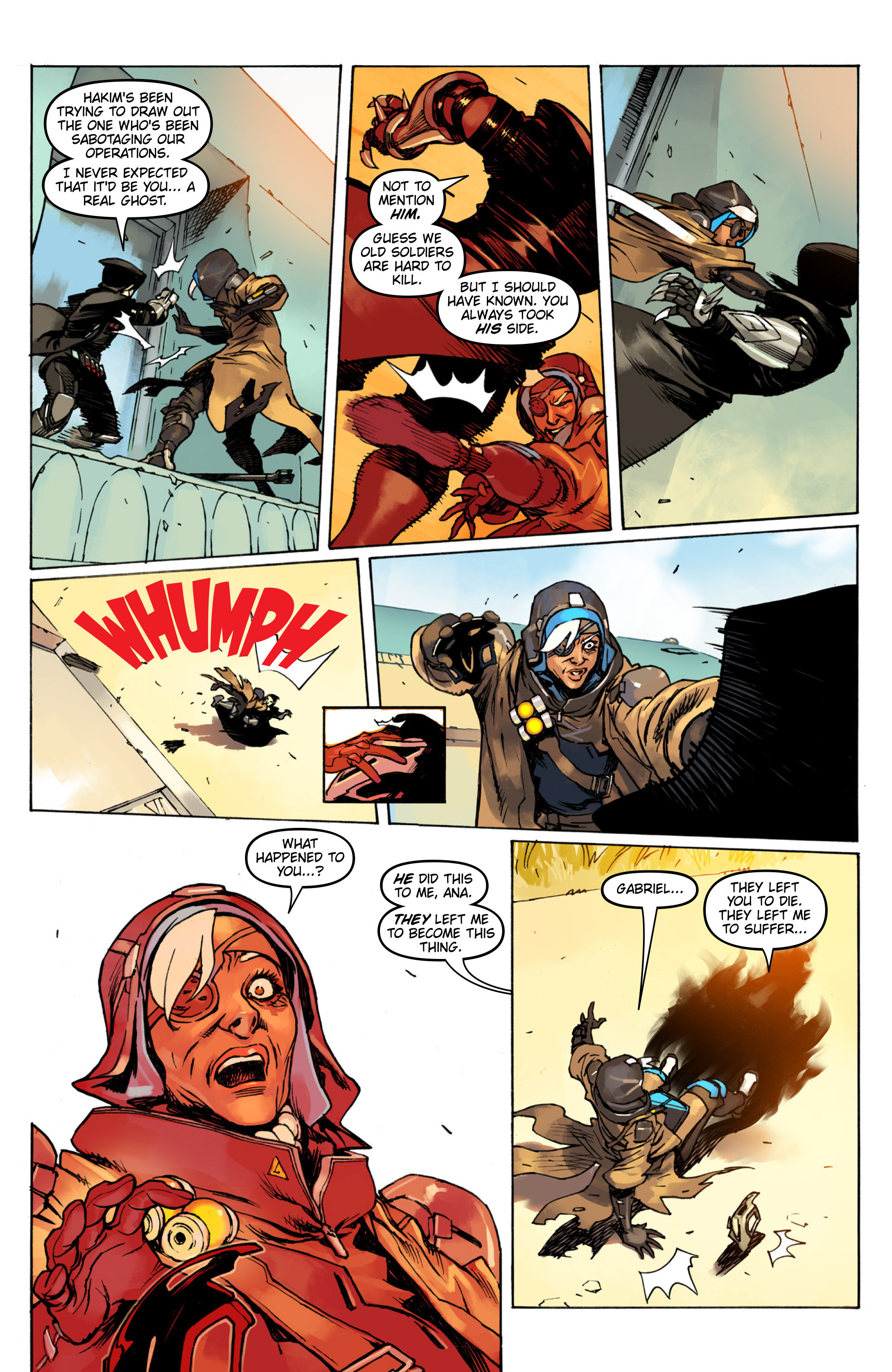 Read online Overwatch comic -  Issue #8 - 8
