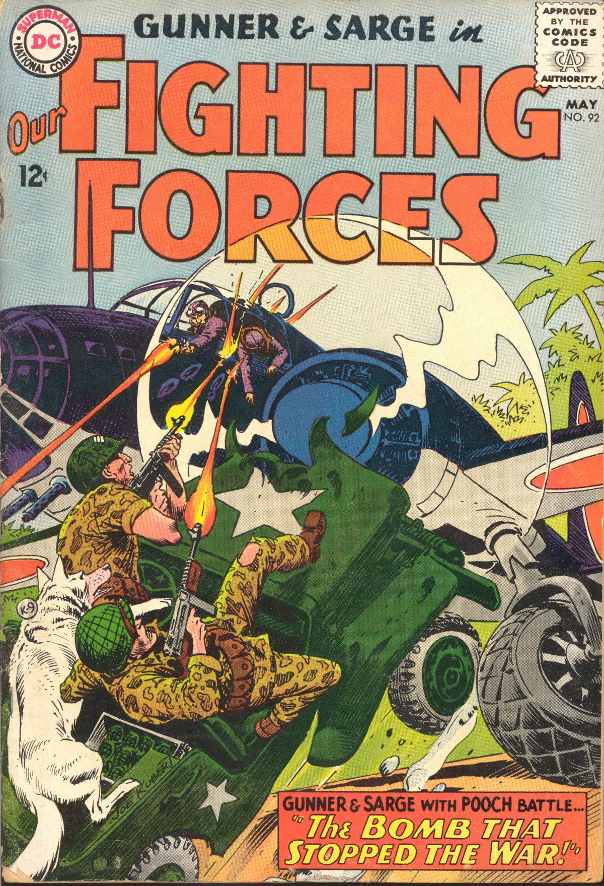 Read online Our Fighting Forces comic -  Issue #92 - 1