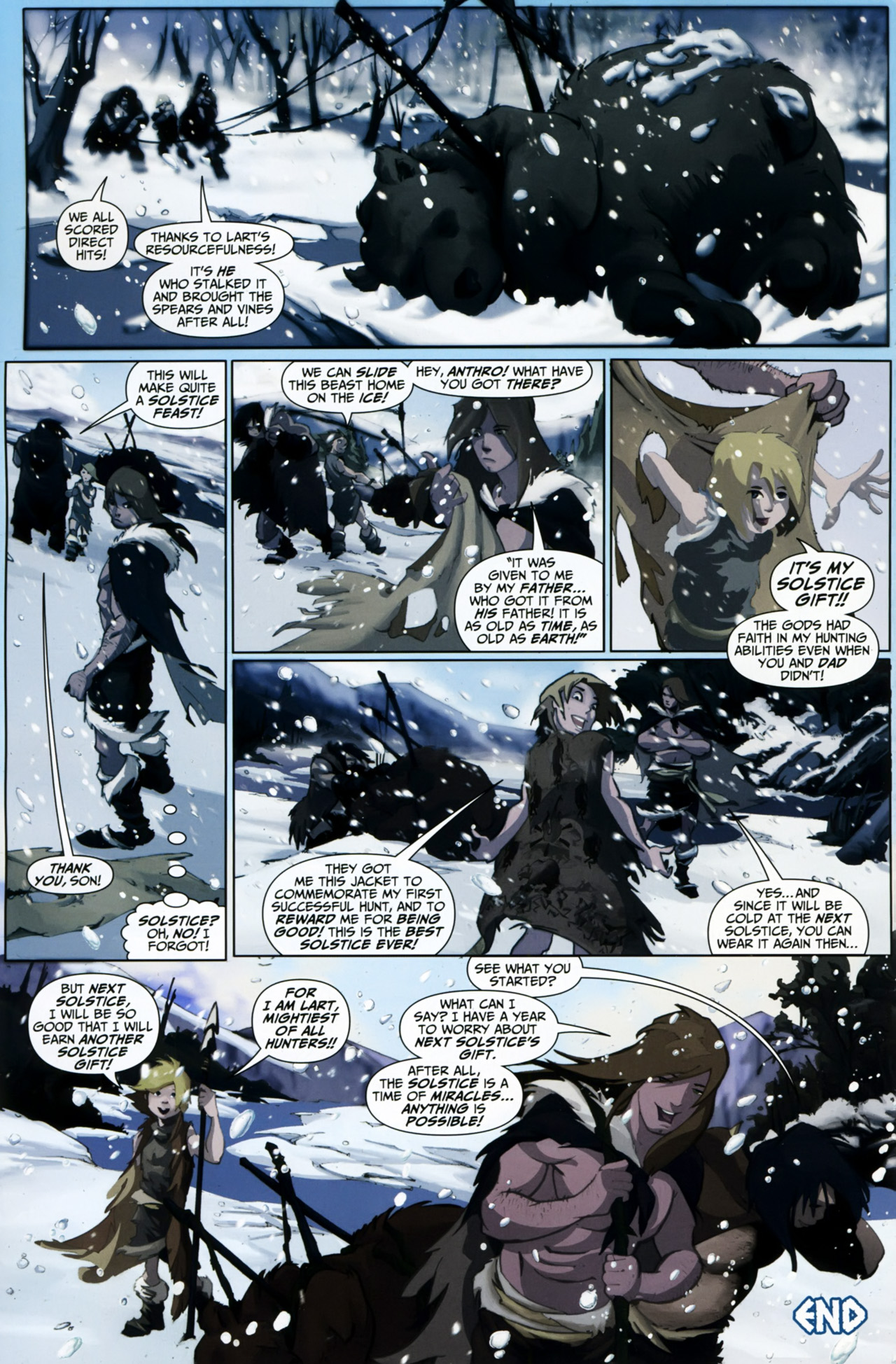 Read online DCU Holiday Special 2010 comic -  Issue # Full - 12