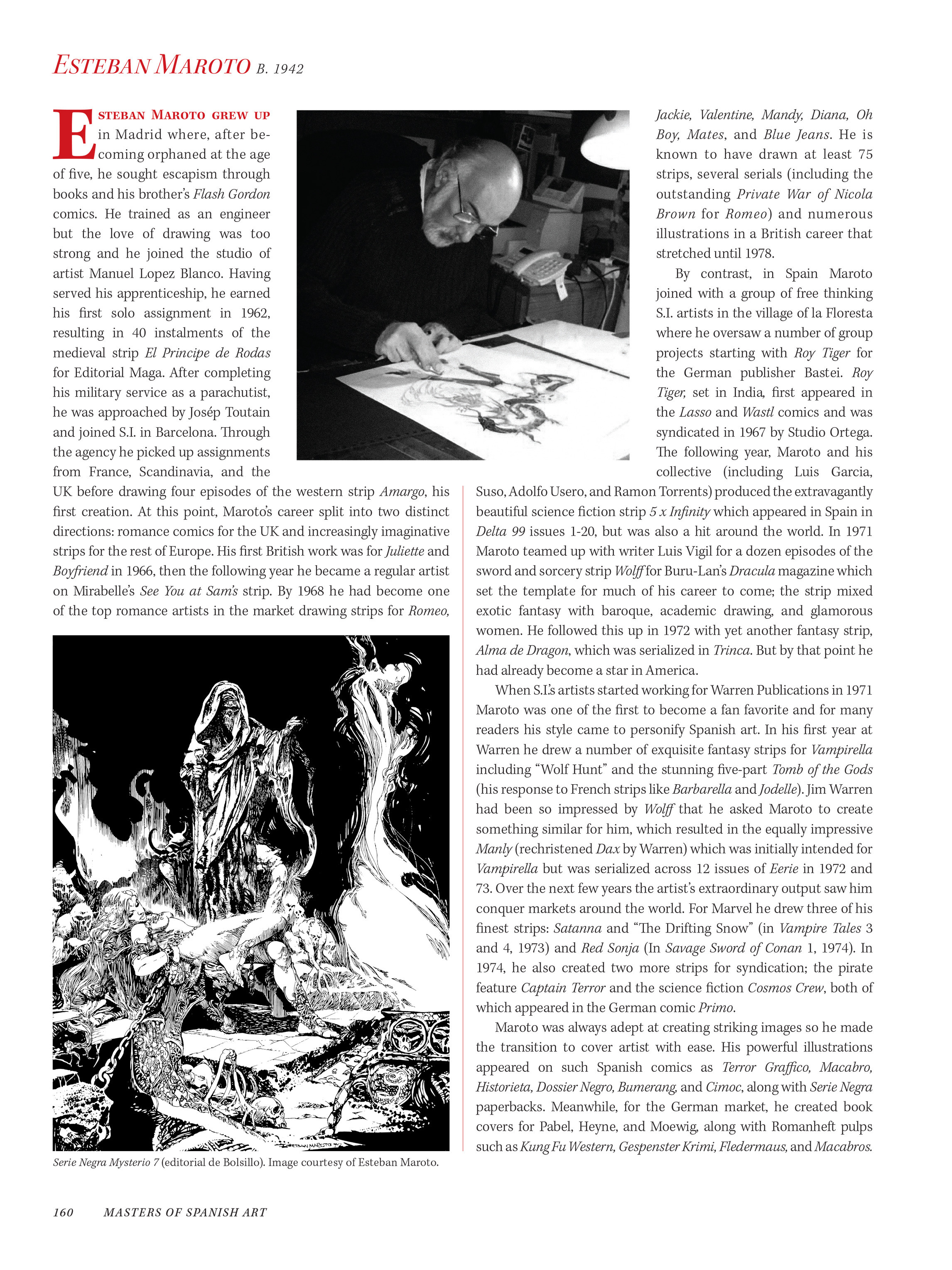 Read online Masters of Spanish Comic Book Art comic -  Issue # TPB (Part 2) - 62