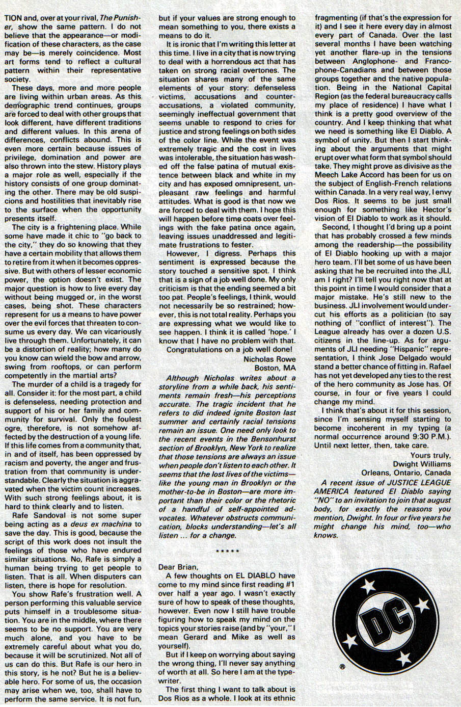 Read online El Diablo (1989) comic -  Issue #14 - 27