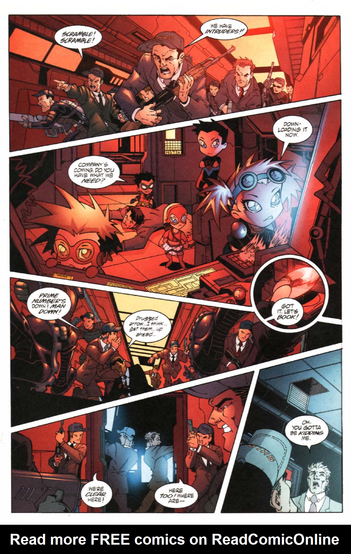 Read online SpyBoy/Young Justice comic -  Issue #1 - 6