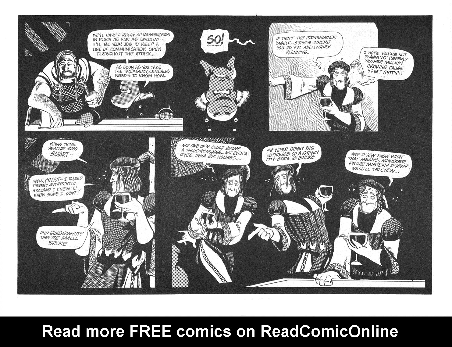 Read online Cerebus comic -  Issue #48 - 9