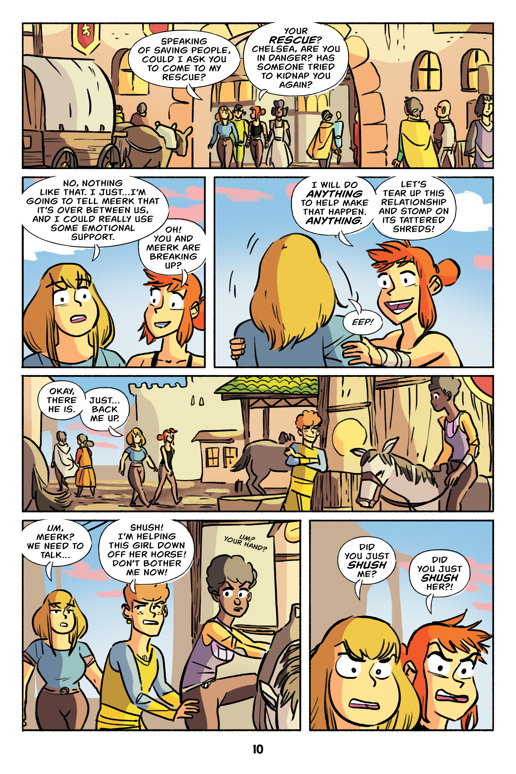 Read online Wrassle Castle comic -  Issue #3 - 11