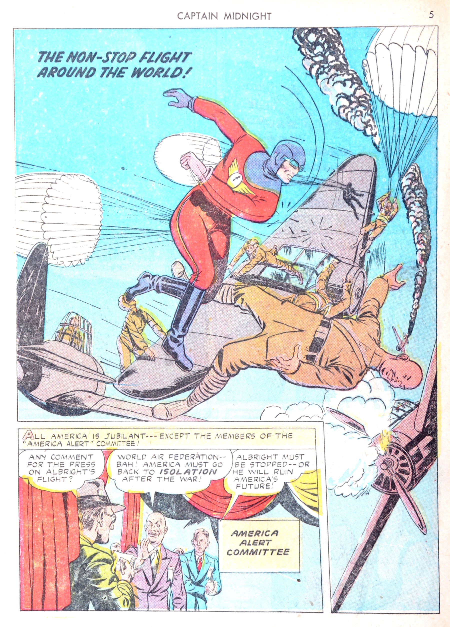 Read online Captain Midnight (1942) comic -  Issue #13 - 5