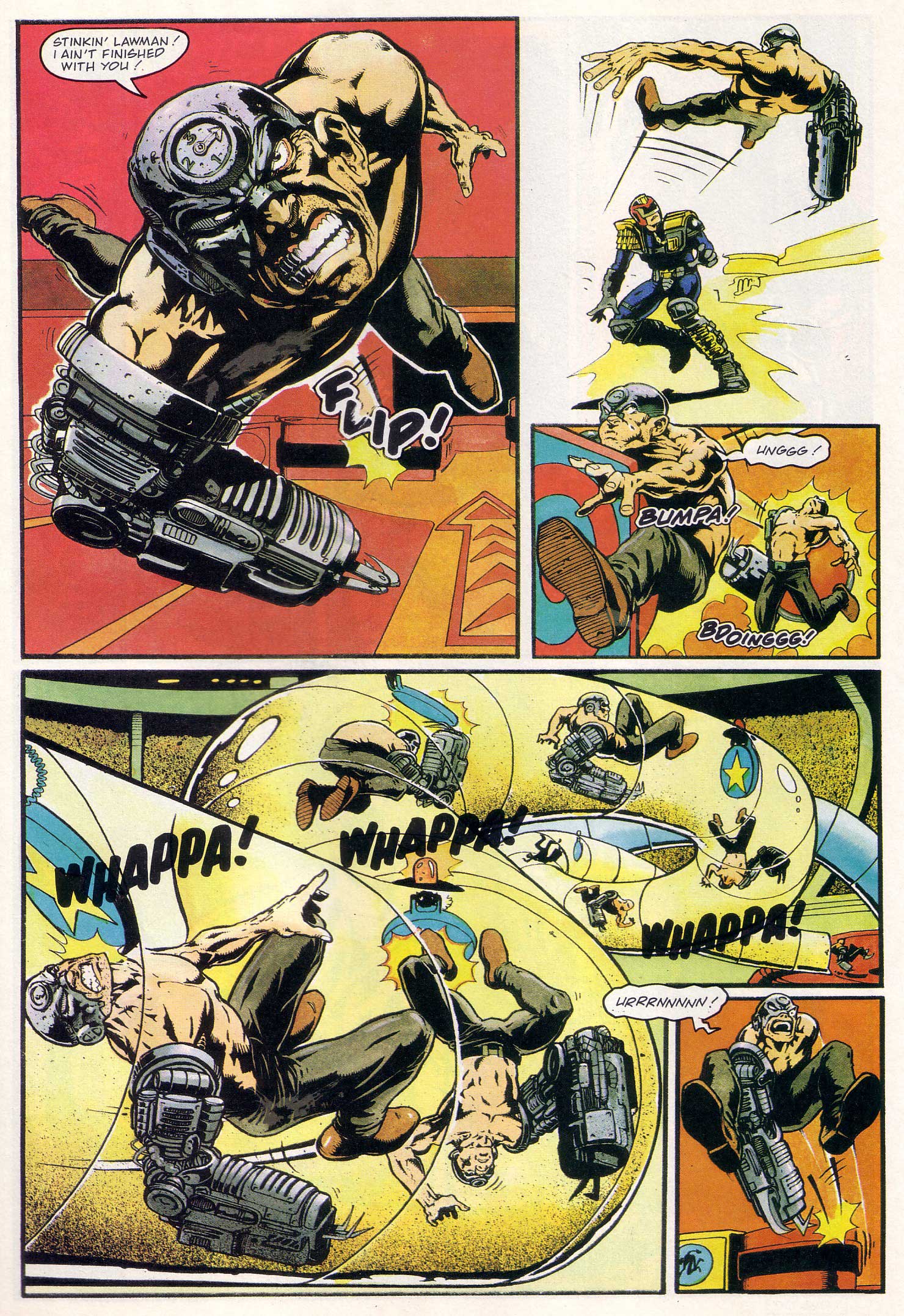 Read online Judge Dredd Lawman of the Future comic -  Issue #3 - 13