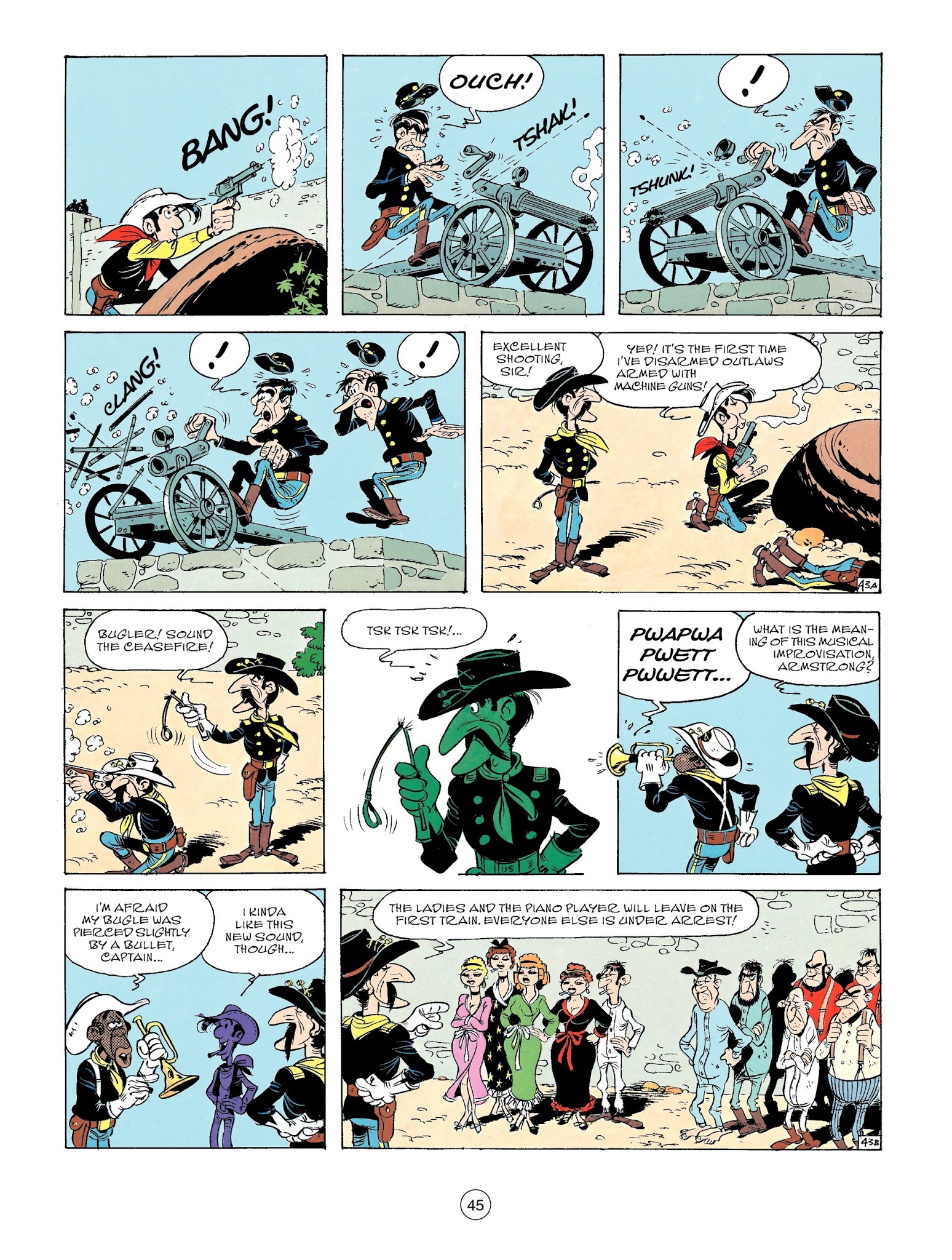 Read online A Lucky Luke Adventure comic -  Issue #58 - 45