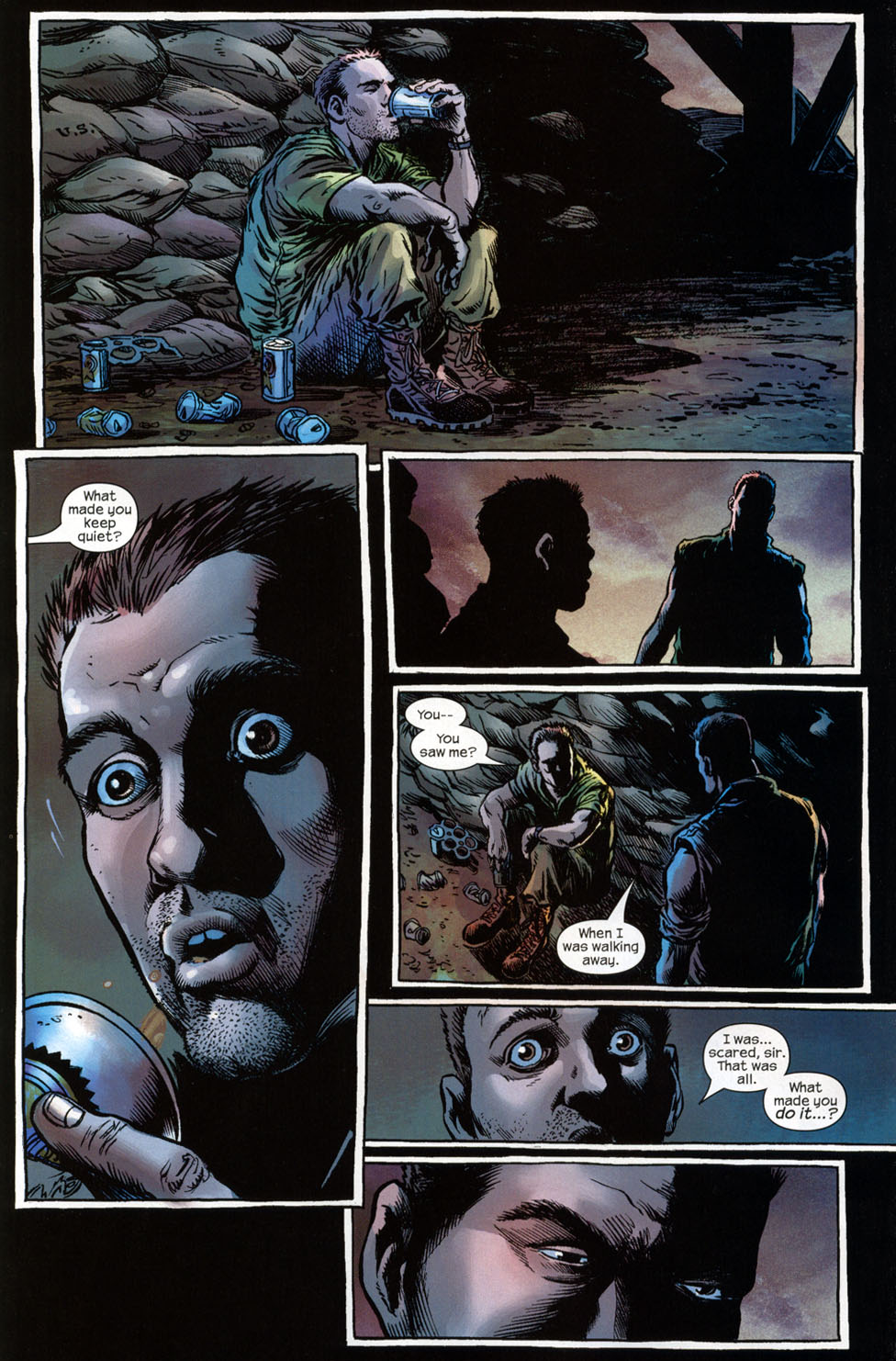 Read online Born (2004) comic -  Issue #2 - 21