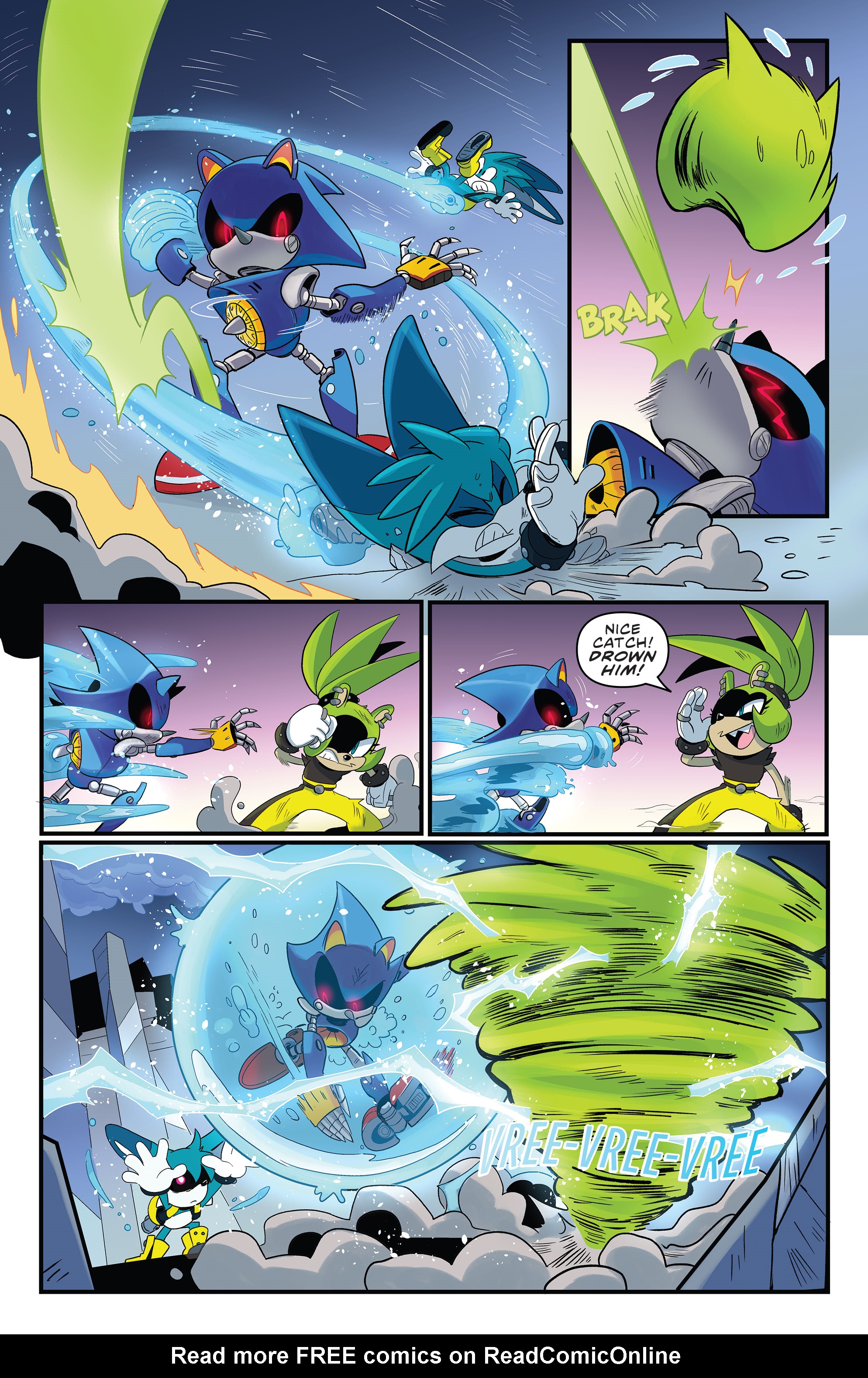 Read online Sonic the Hedgehog: Imposter Syndrome comic -  Issue #4 - 16