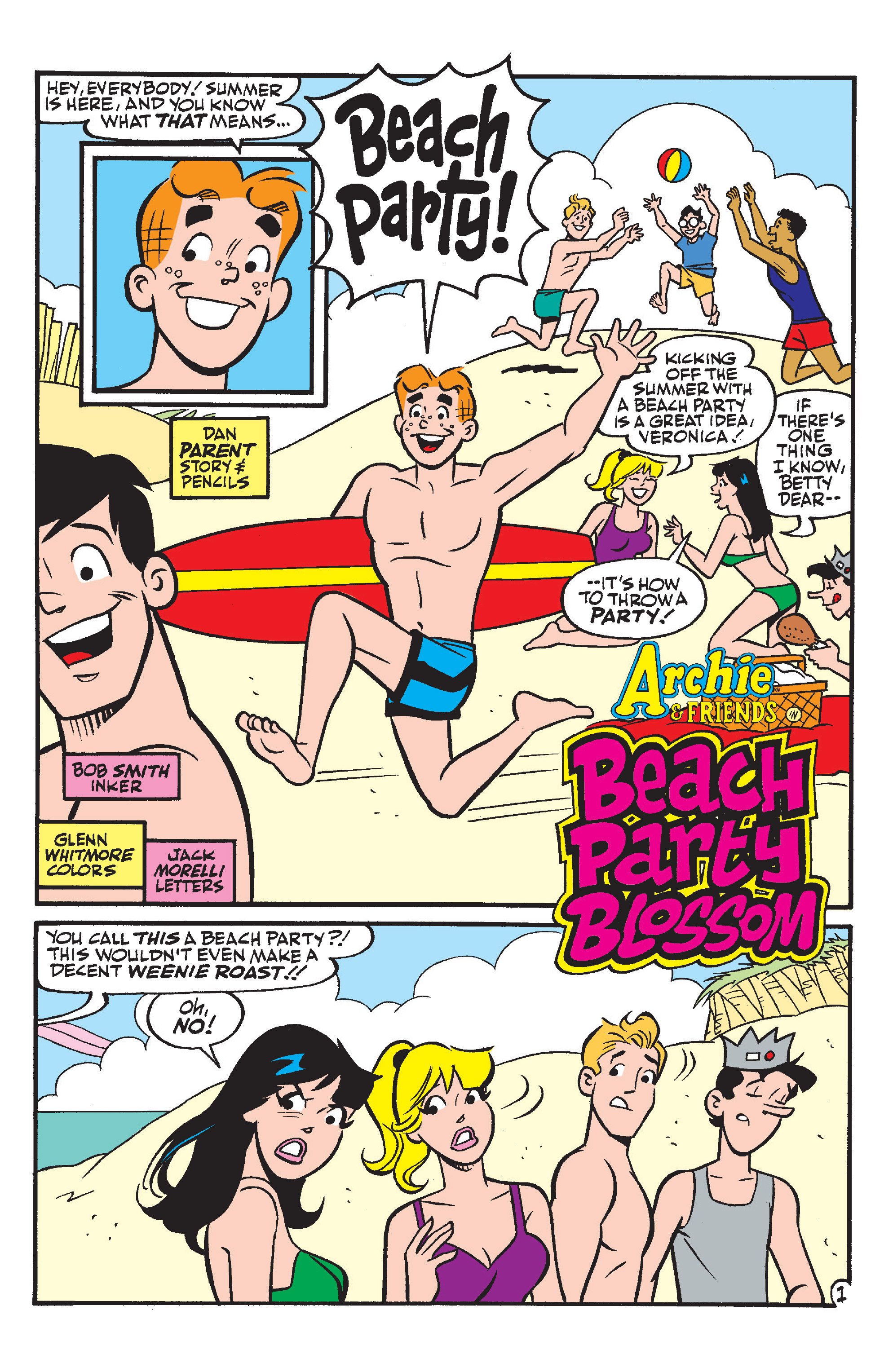 Read online Archie & Friends (2019) comic -  Issue # Beach Party - 3