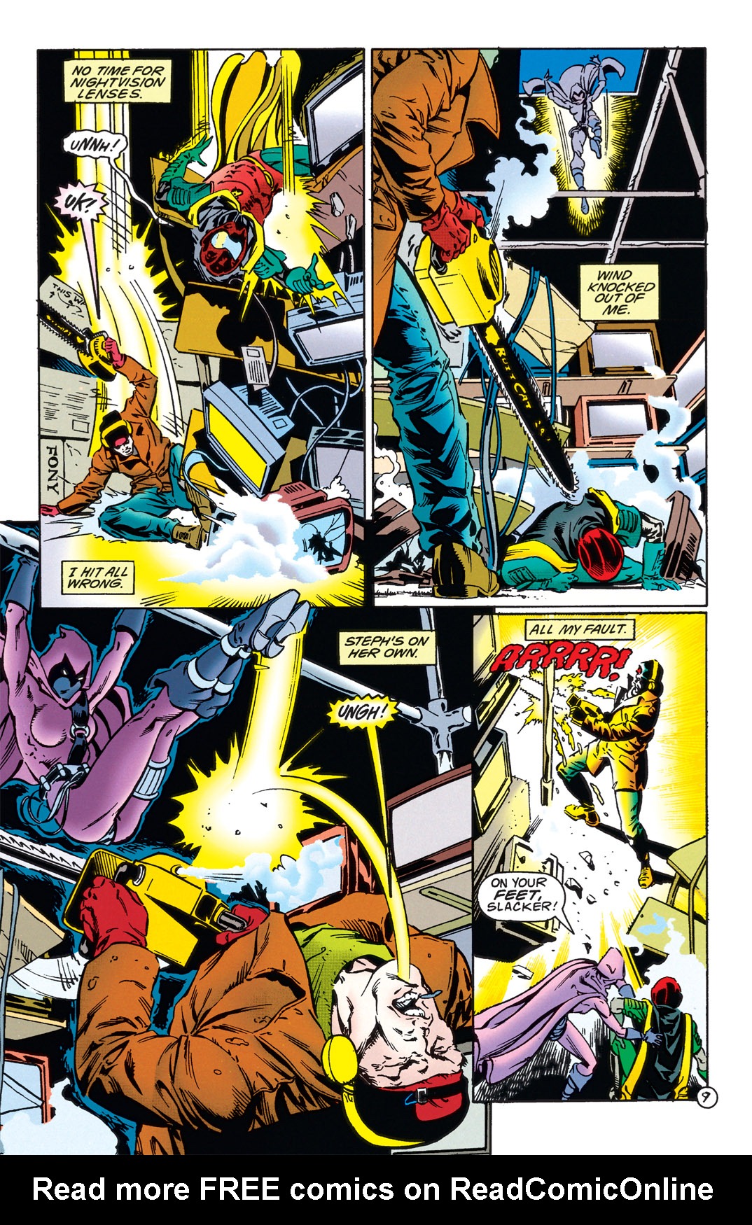 Read online Robin (1993) comic -  Issue #35 - 9
