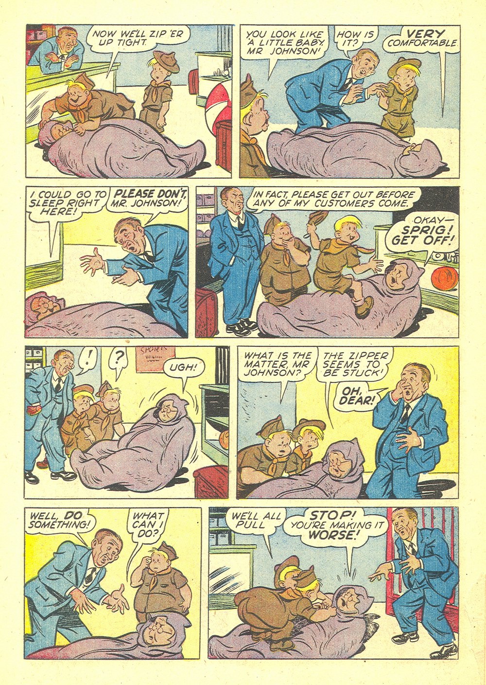 Read online Four Color Comics comic -  Issue #550 - 30