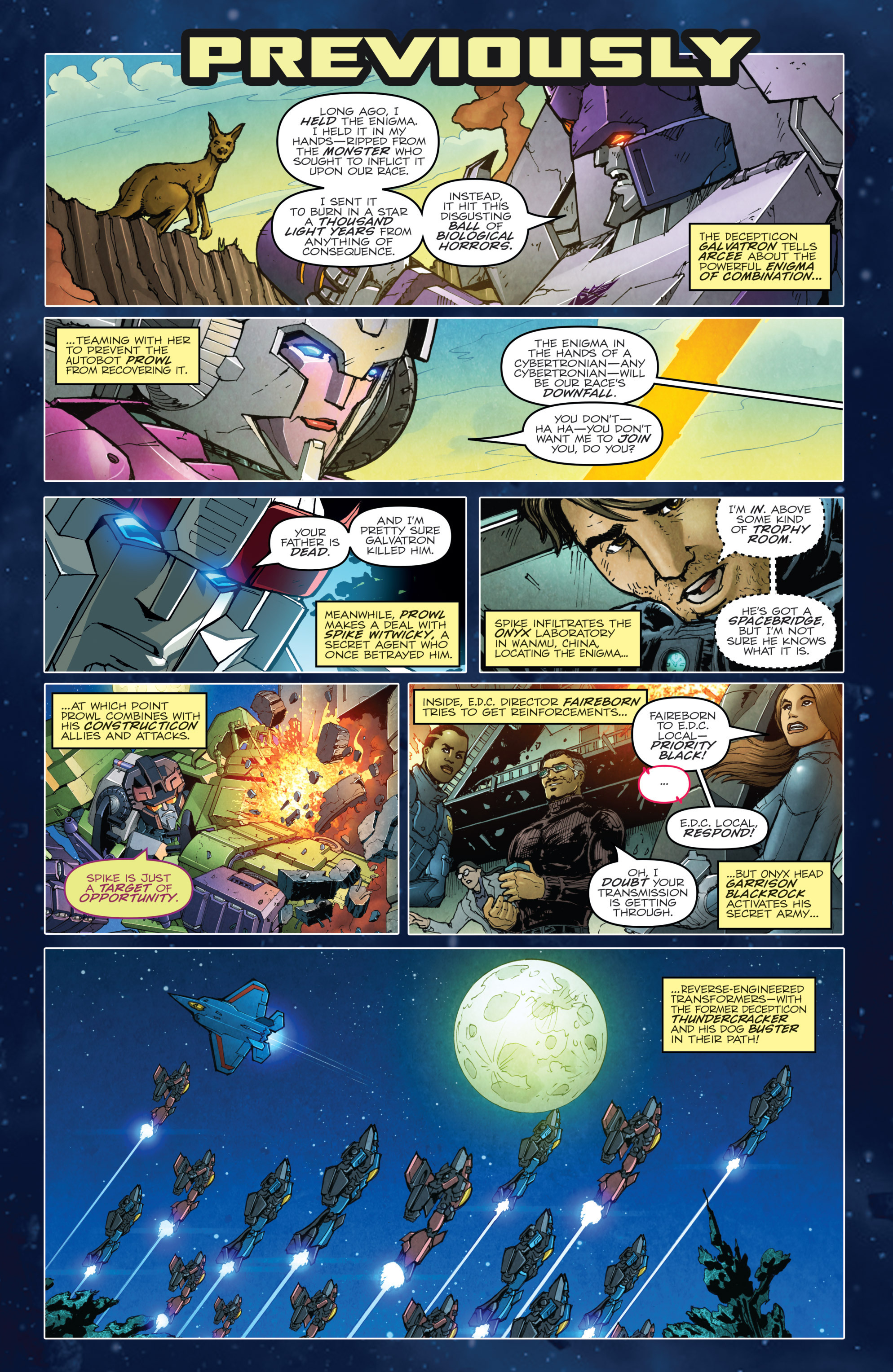 Read online The Transformers (2014) comic -  Issue #38 - 5
