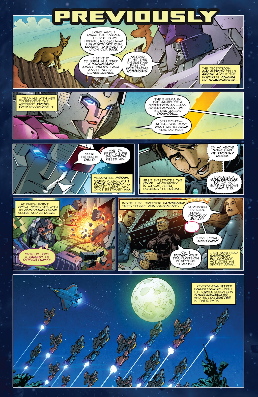 The Transformers (2014) issue 38 - Page 5