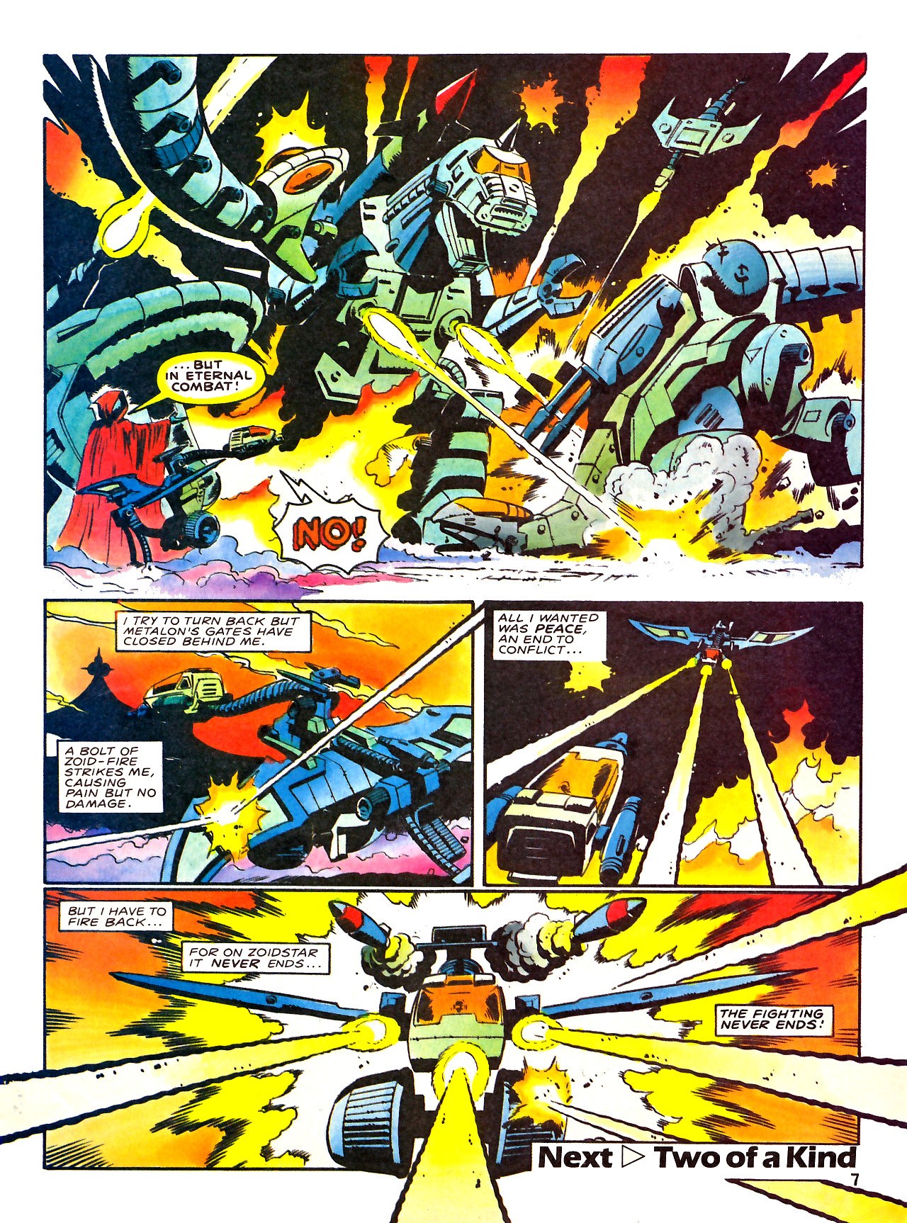 Read online Spider-Man and Zoids comic -  Issue #19 - 7