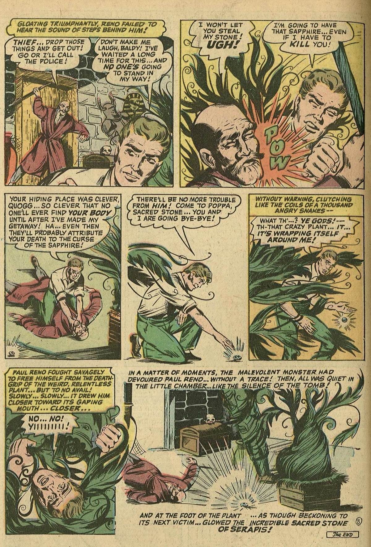 Read online Adventures Into The Unknown comic -  Issue #34 - 34