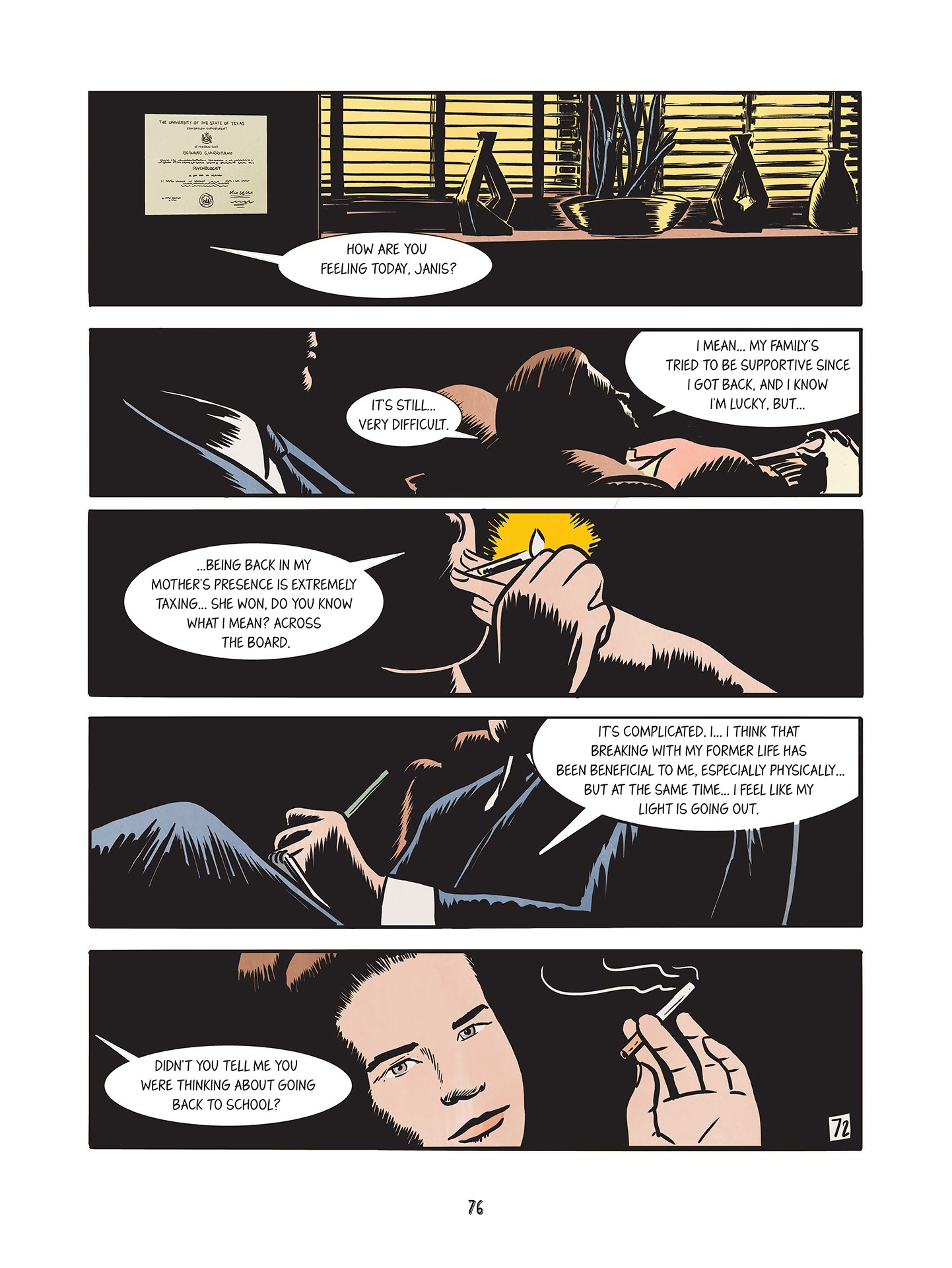 Read online Love Me Please!: The Story of Janis Joplin comic -  Issue # TPB (Part 1) - 76