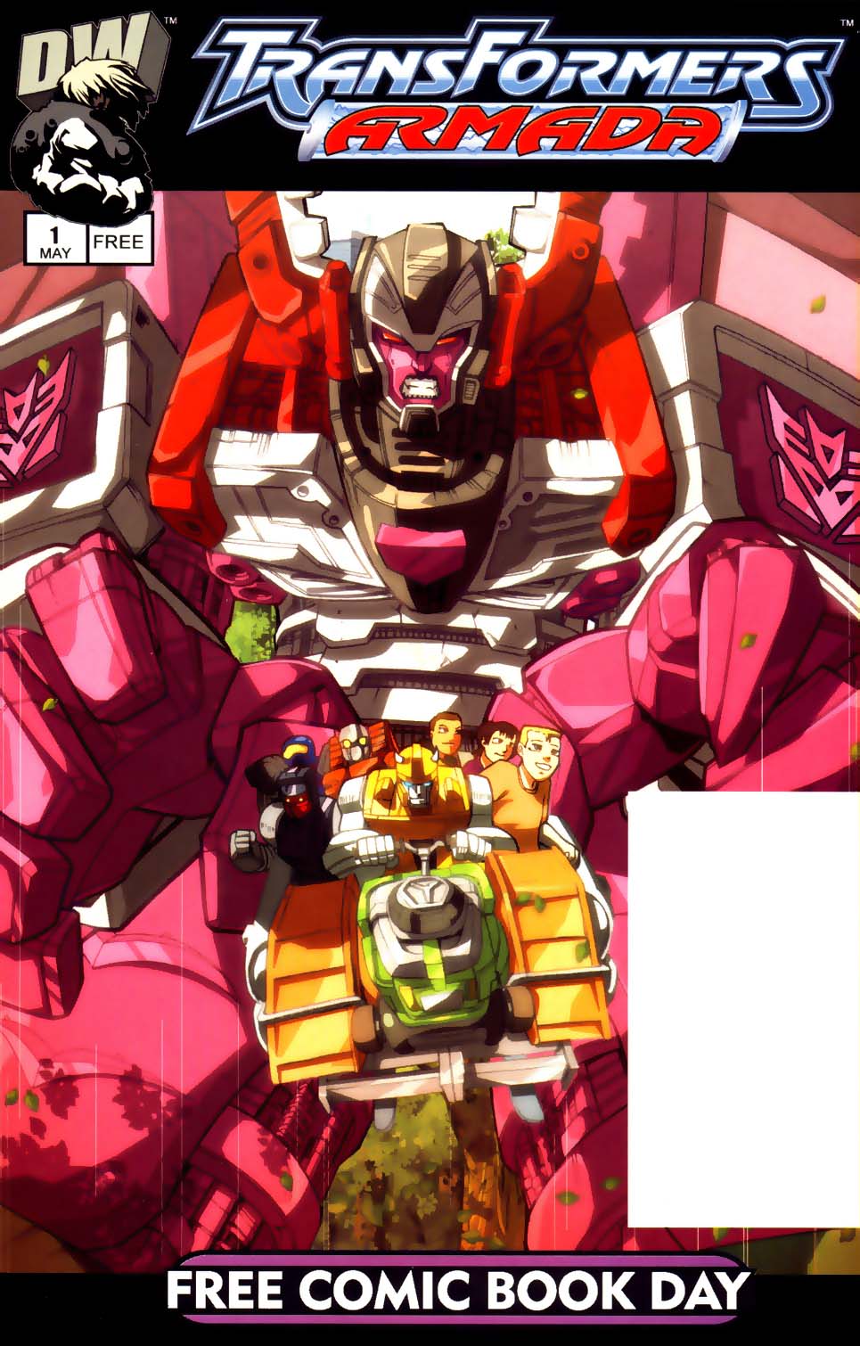 Read online Transformers Armada: Free Comic Book Day Edition comic -  Issue # Full - 1