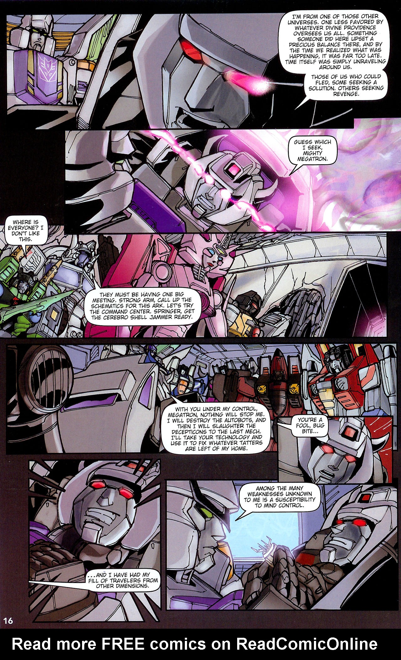 Read online Transformers: Timelines comic -  Issue #2 - 18