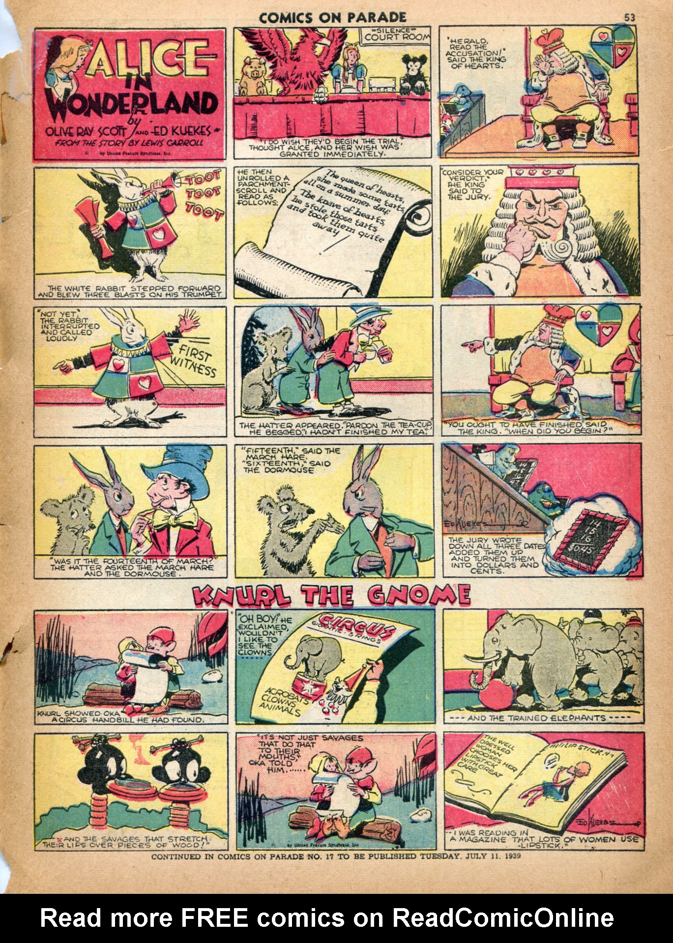 Read online Comics on Parade comic -  Issue #16 - 43