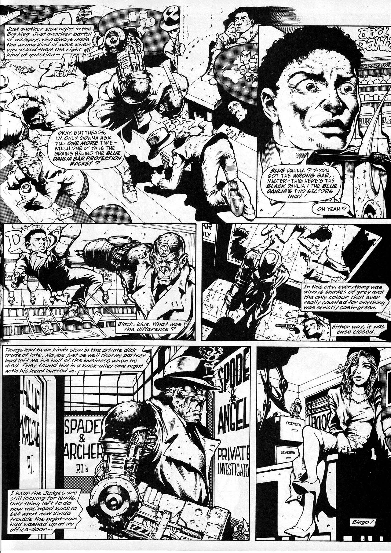 Read online Judge Dredd Megazine (vol. 3) comic -  Issue #37 - 37