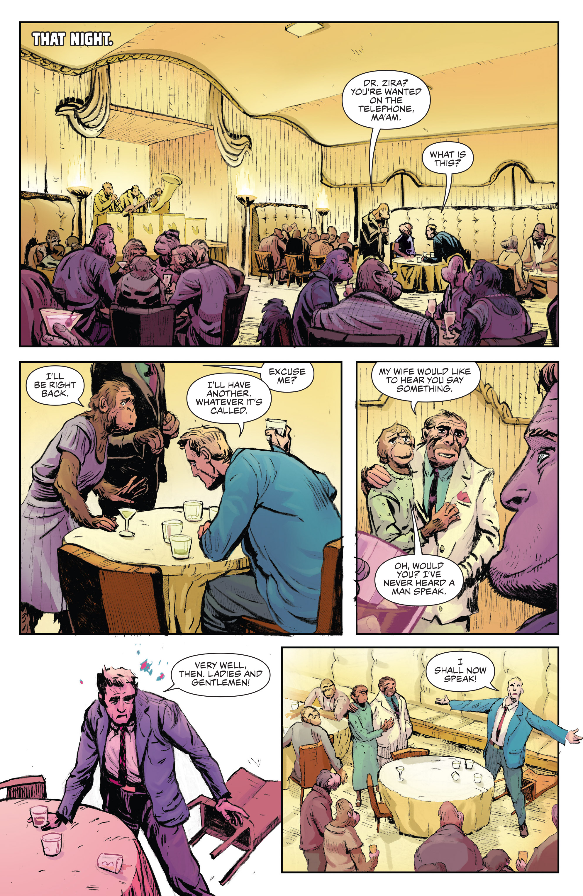 Read online Planet of the Apes Visionaries comic -  Issue # TPB - 90