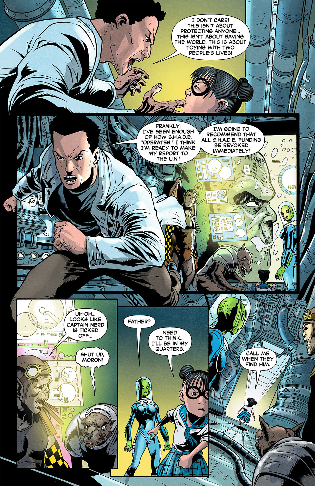 Read online Frankenstein, Agent of S.H.A.D.E. comic -  Issue #8 - 11