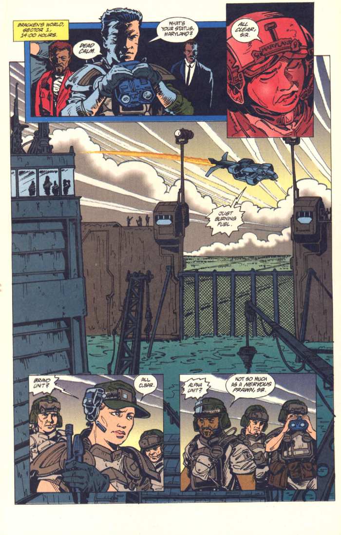 Read online Aliens: Colonial Marines comic -  Issue #5 - 17