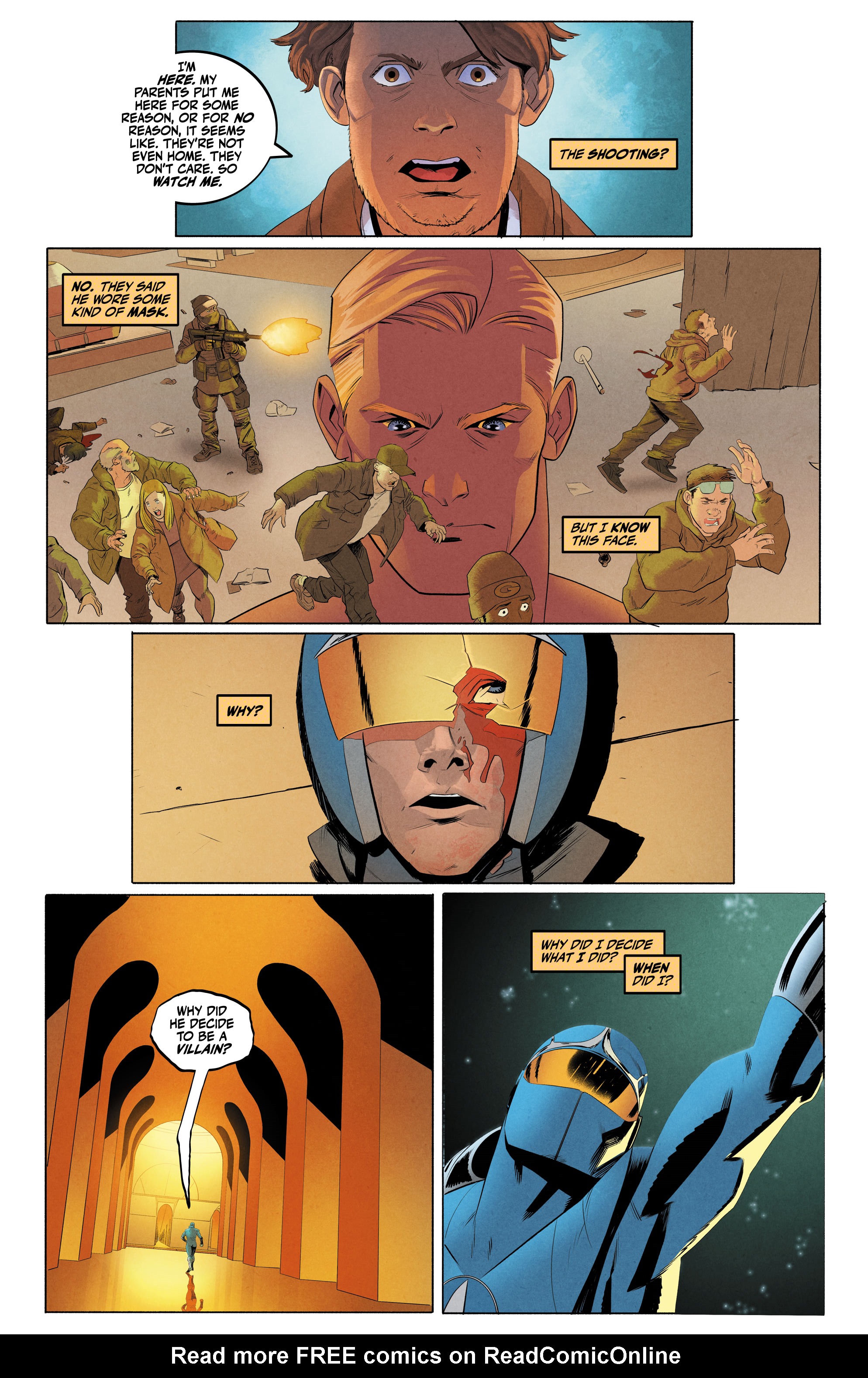 Read online The Blue Flame comic -  Issue #9 - 9