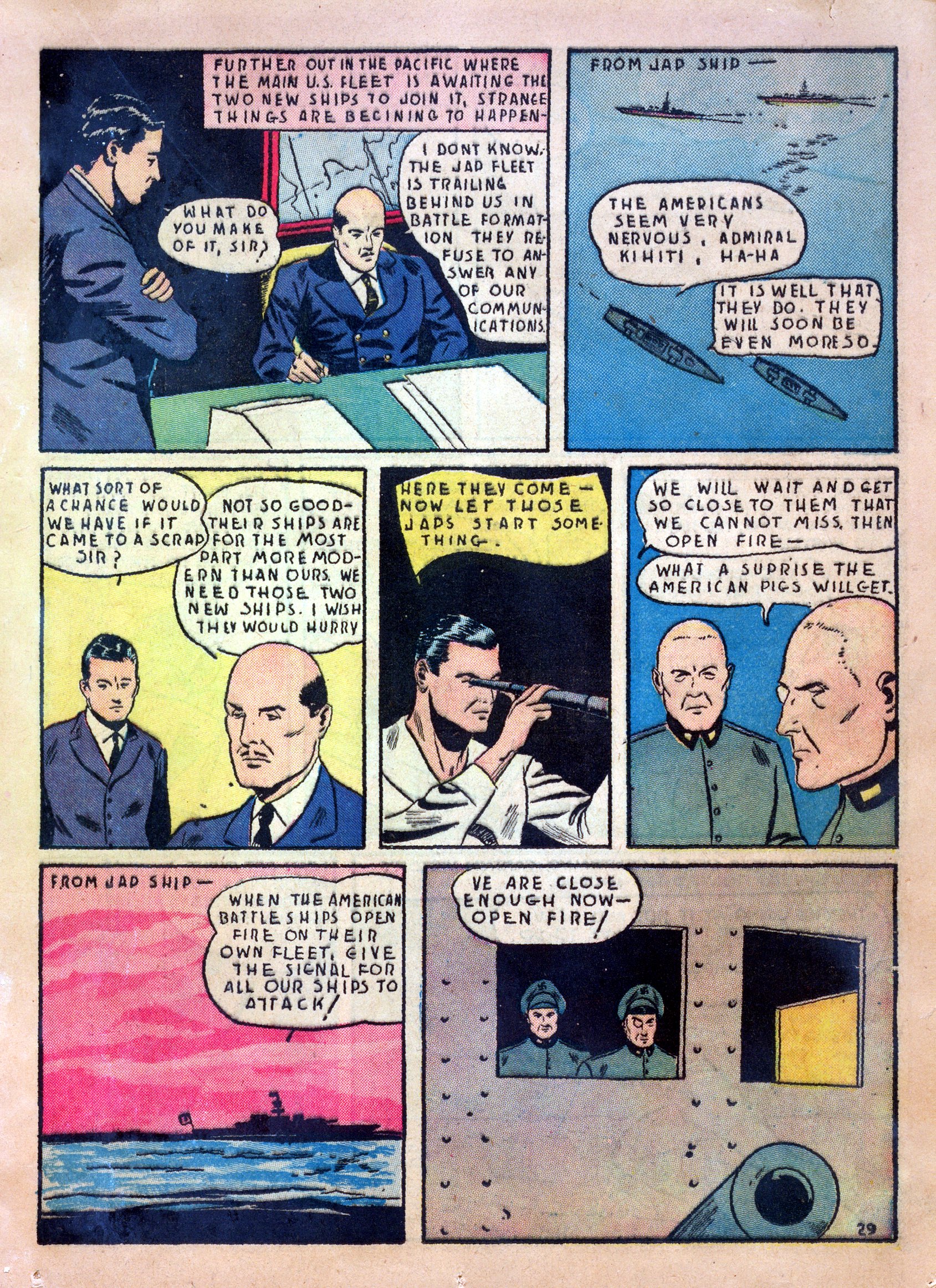 Read online Our Flag Comics comic -  Issue #1 - 31