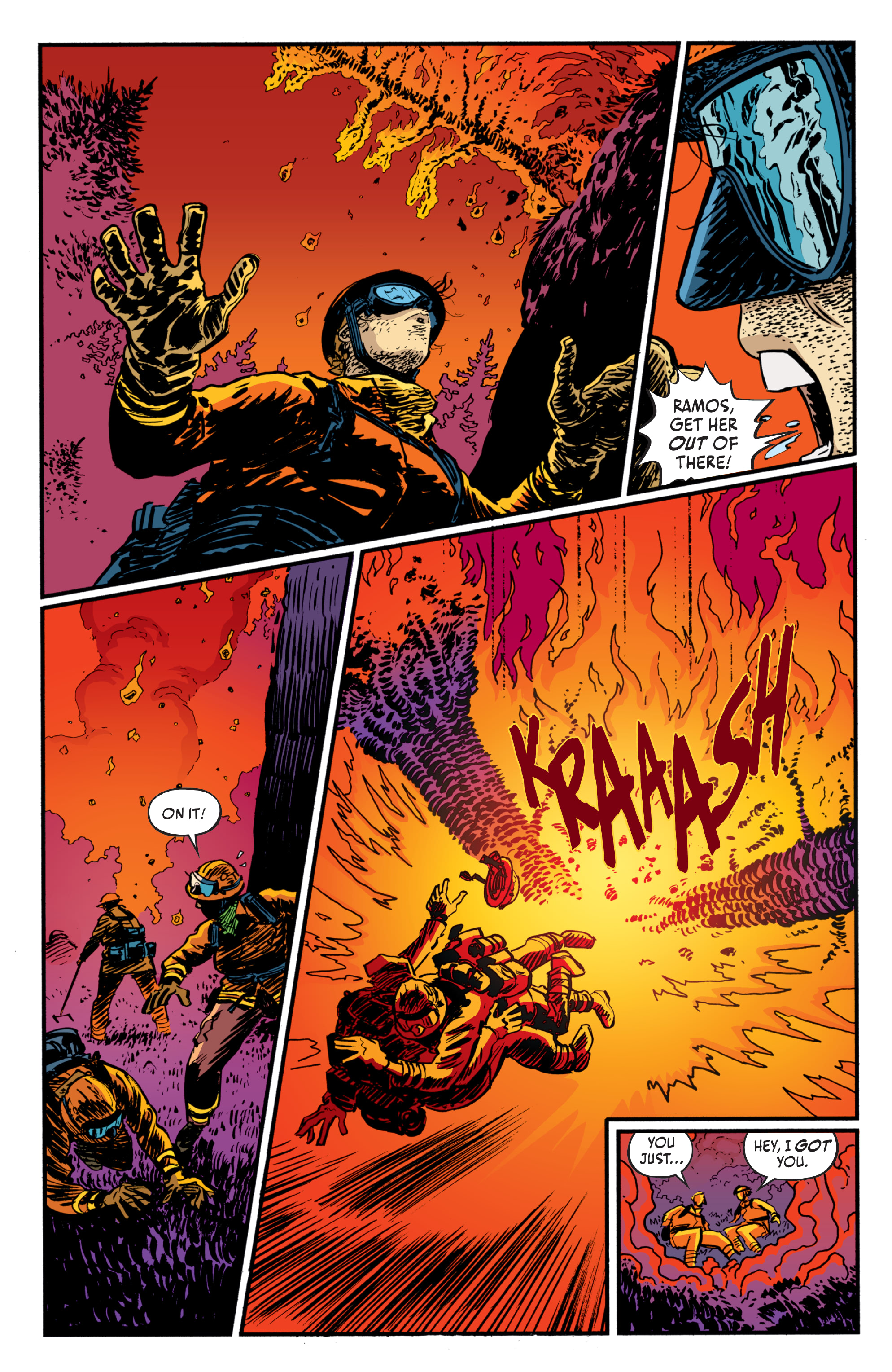 Read online Dark Spaces: Wildfire comic -  Issue #1 - 18